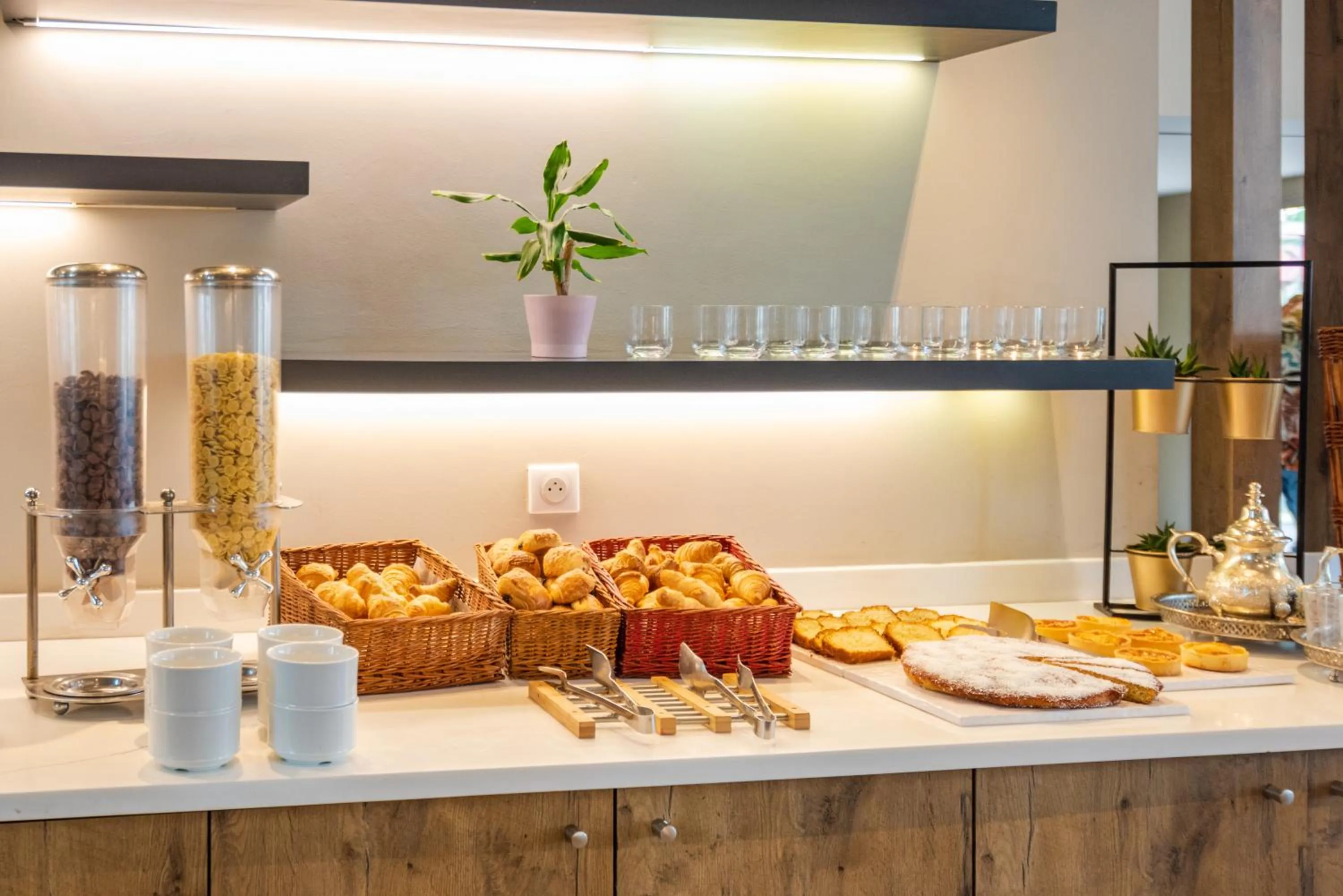 Buffet breakfast in Ibis Casablanca Sidi Maarouf