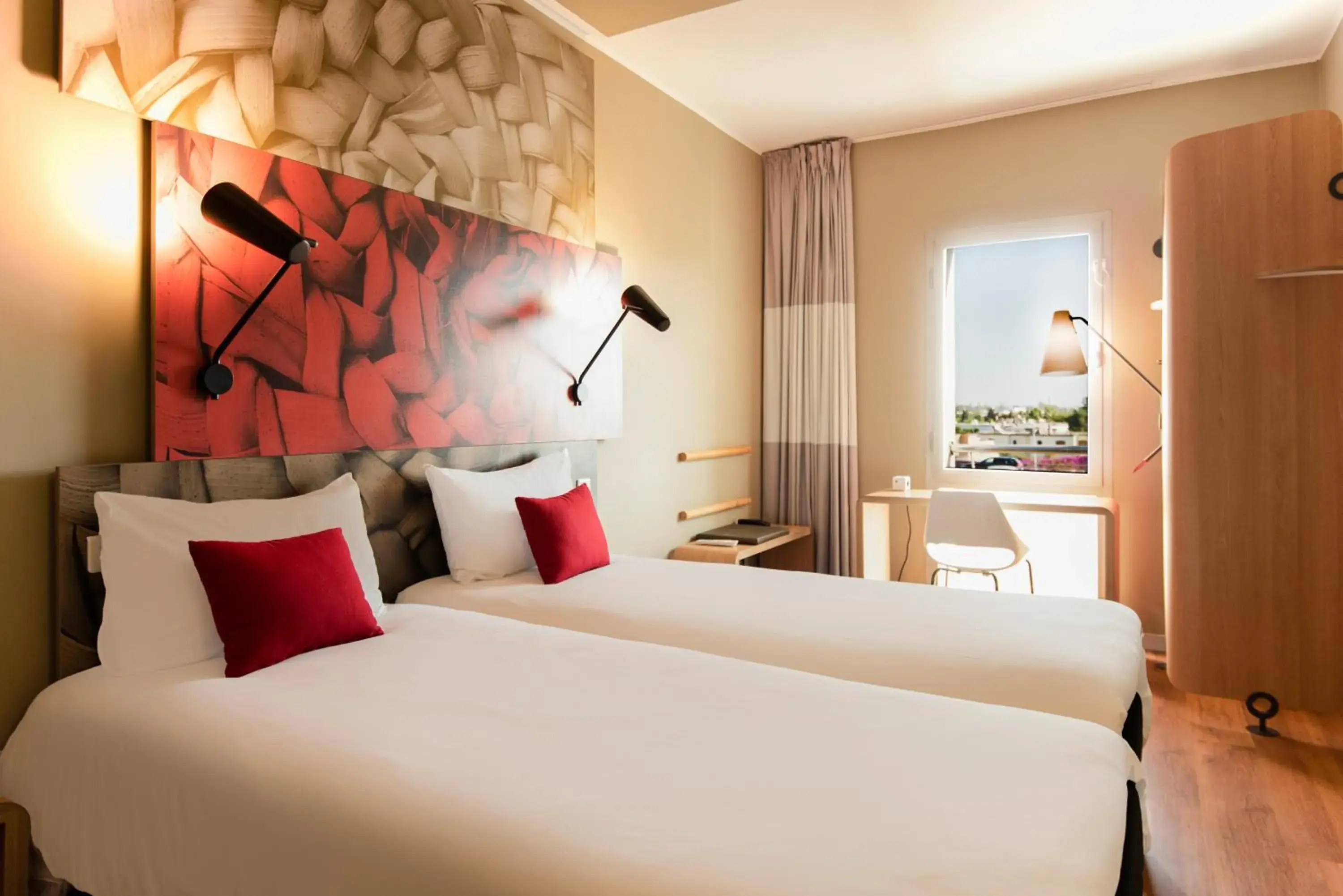 Standard Twin Room in Ibis Casablanca Sidi Maarouf Standard Twin Room in Ibis Casablanca Sidi Maarouf