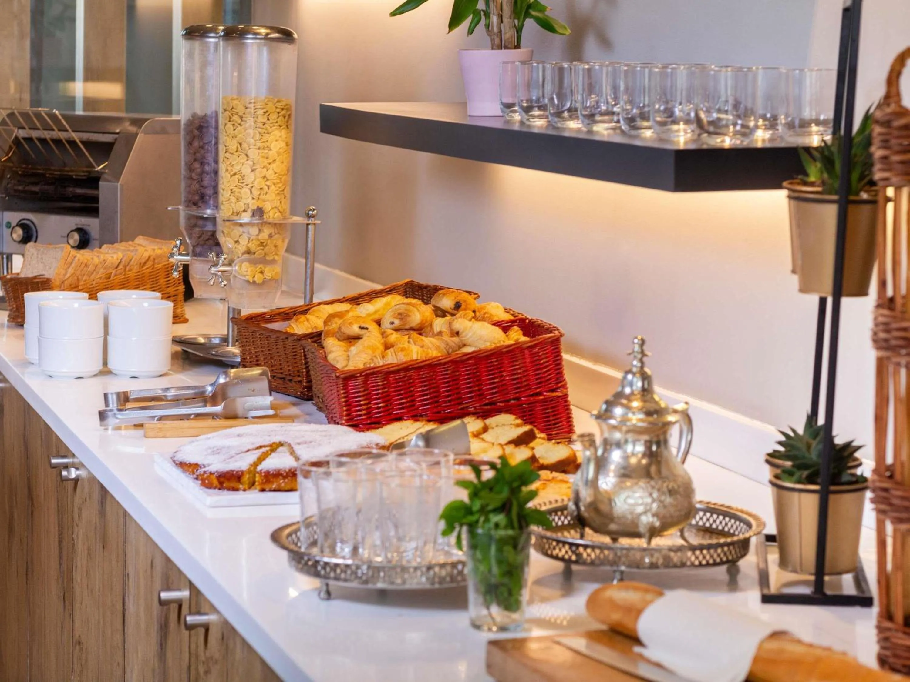 Breakfast in Ibis Casablanca Sidi Maarouf