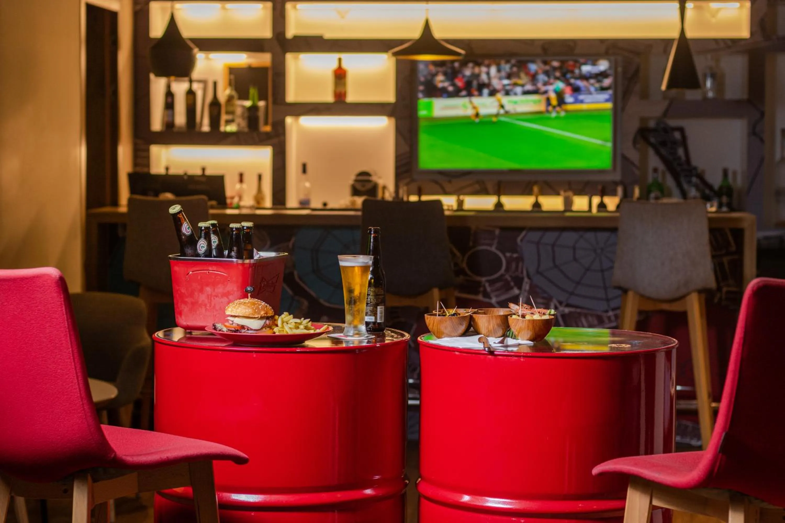 Lounge or bar in Ibis Casablanca Sidi Maarouf