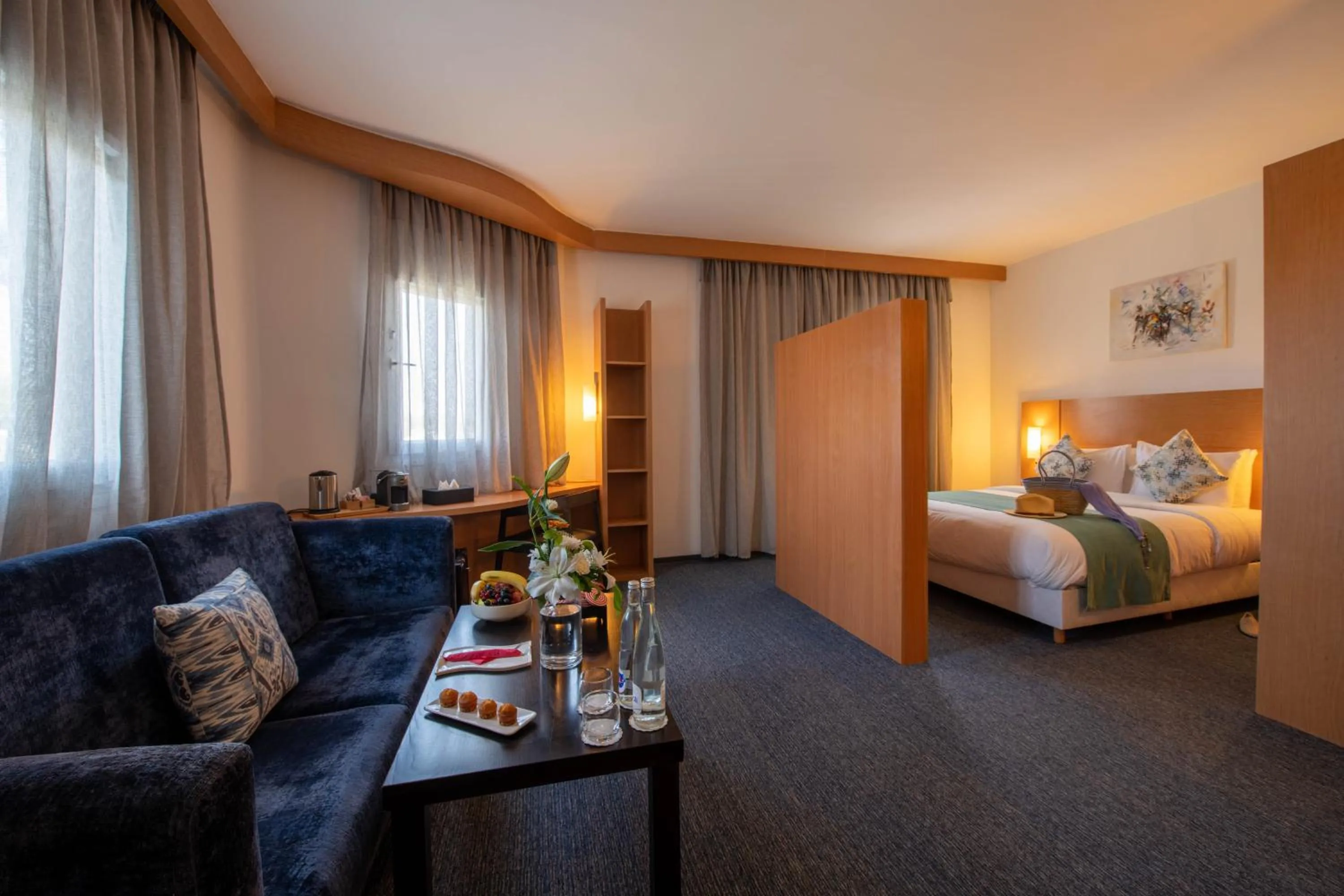 Bed in Hôtel La Perle de Mogador