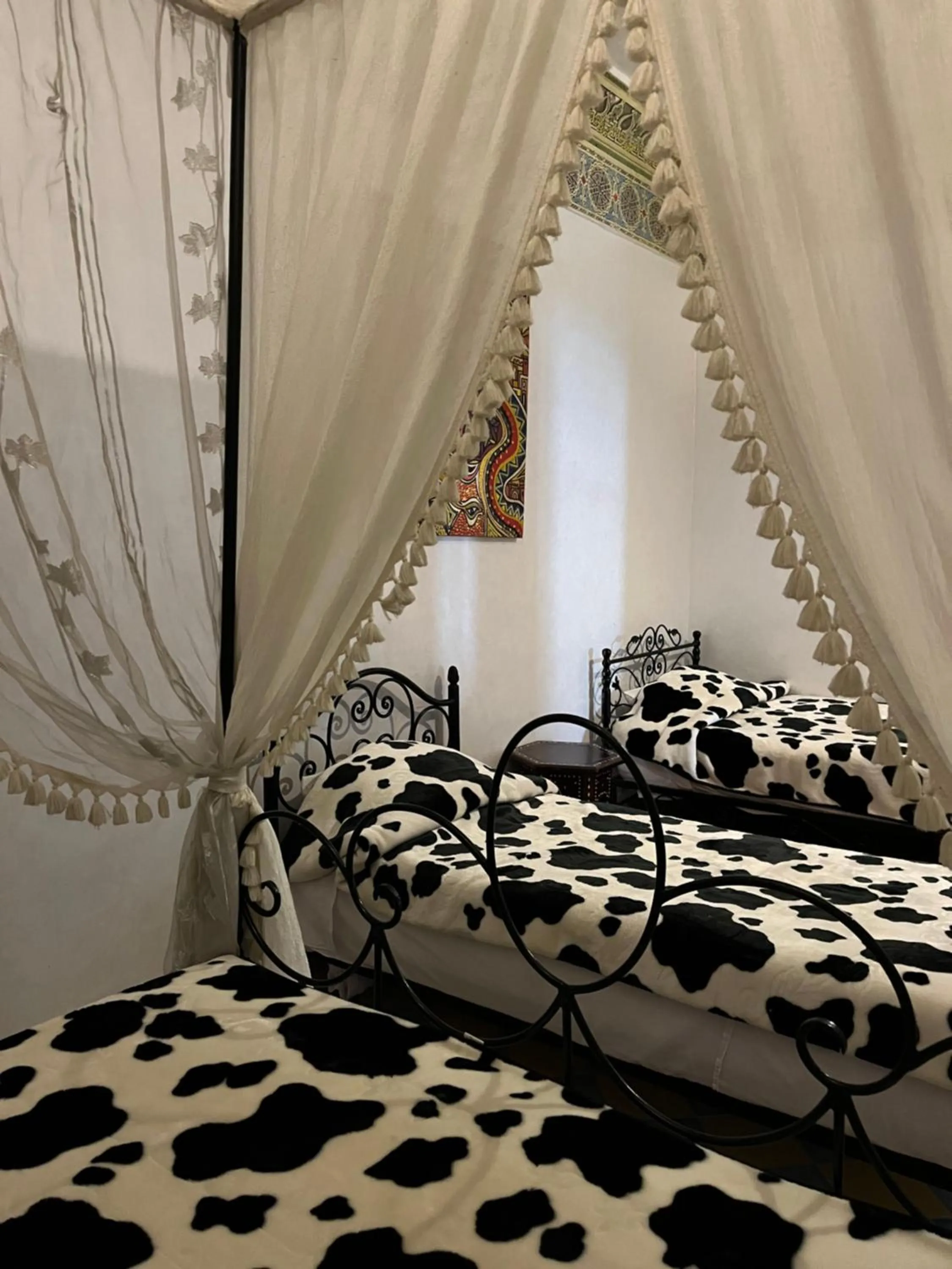 Bed in Riad Maryam Taroudant