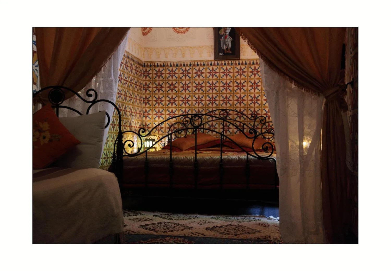 Bed in Riad Maryam Taroudant