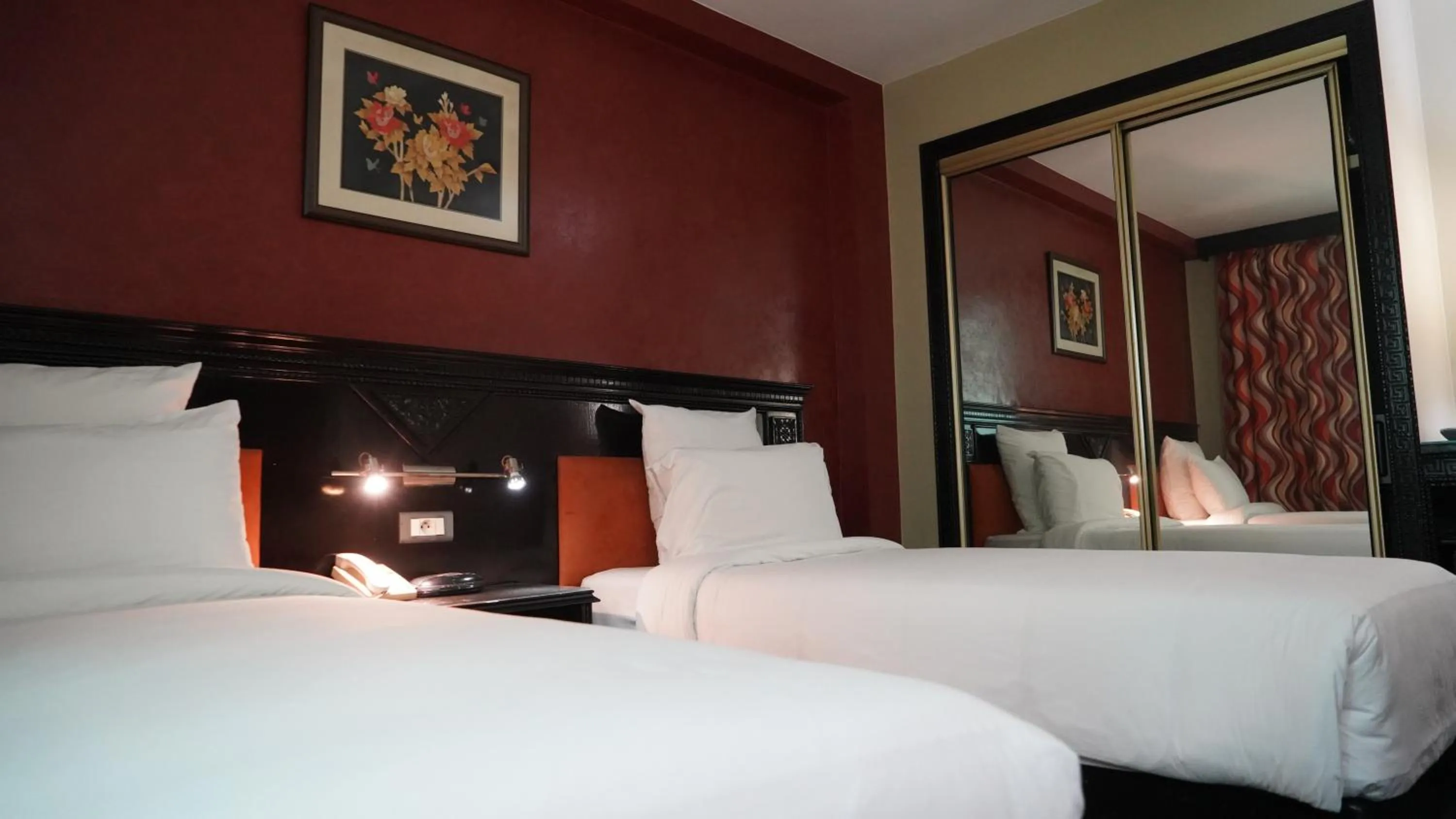 Bed in Hotel Toubkal