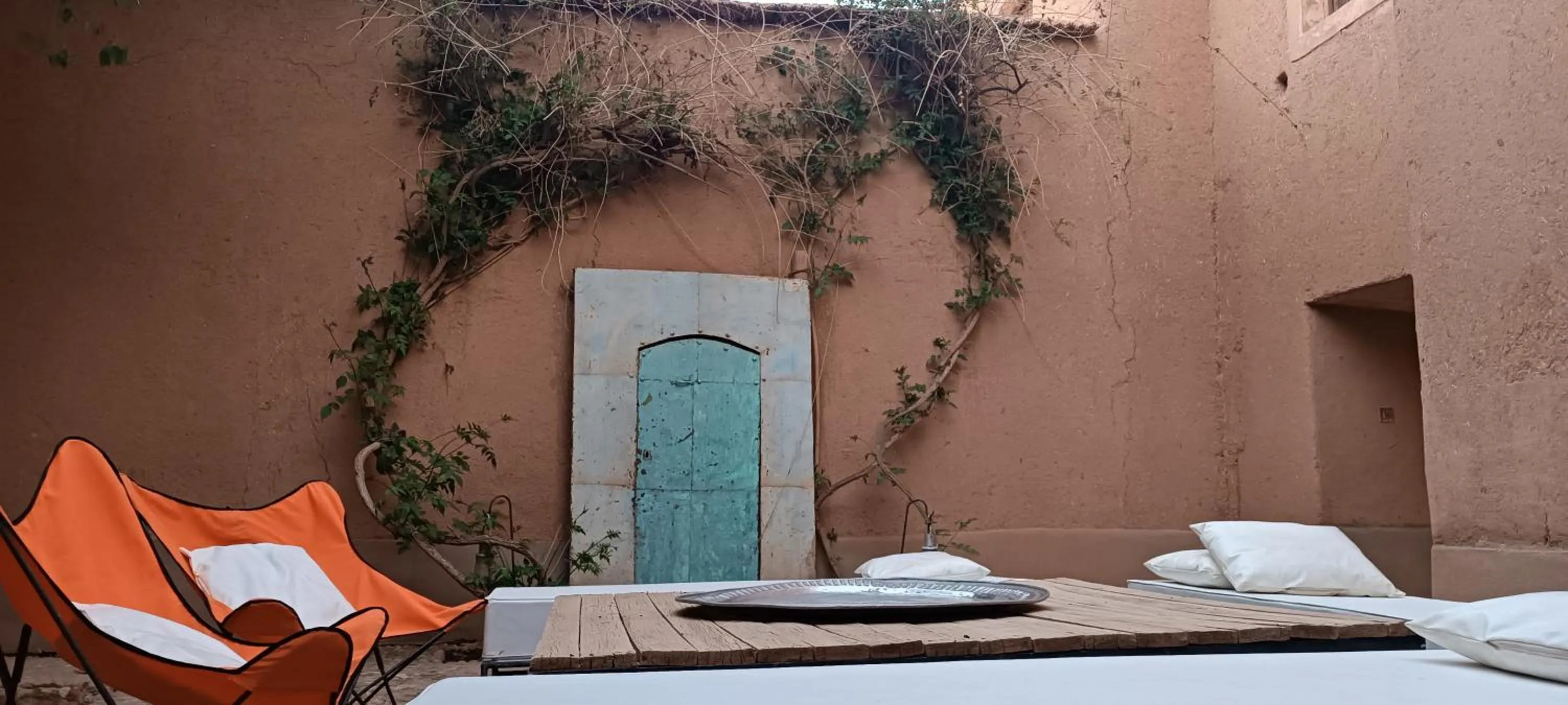 Bed in Kasbah ait Moussa