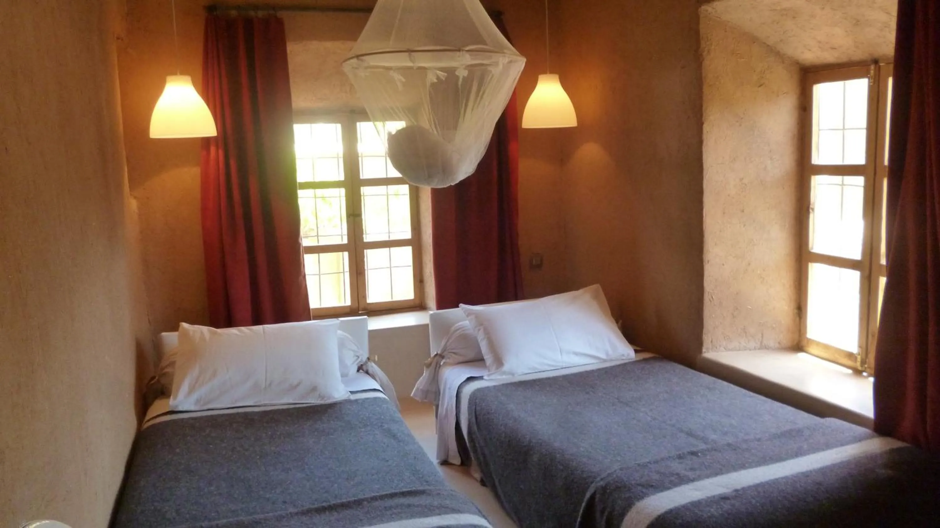 Bed in Kasbah ait Moussa