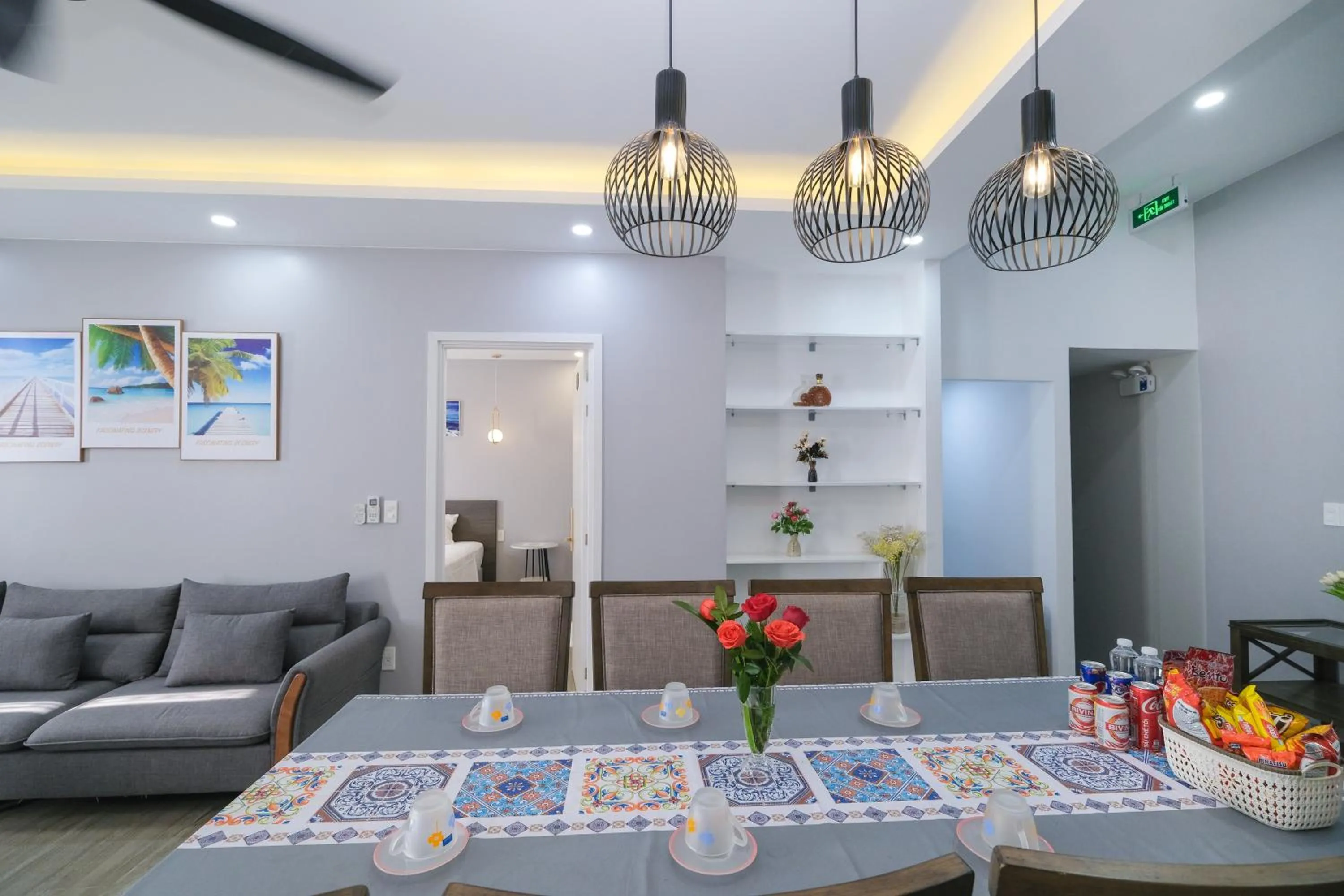 Seating area in BELLA HOTEL Phu Quoc