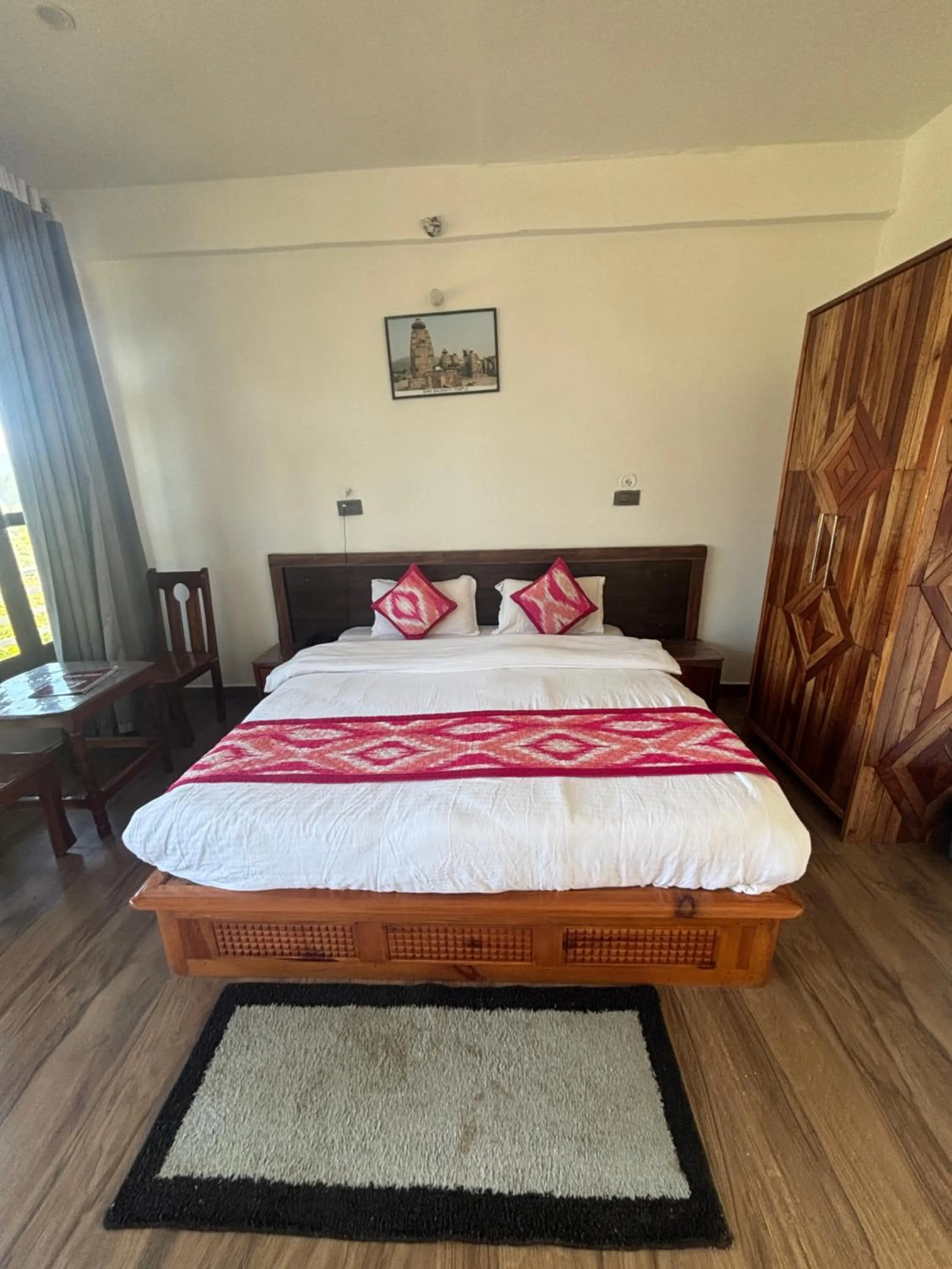 Bed in Lap Of Himalayas Resort