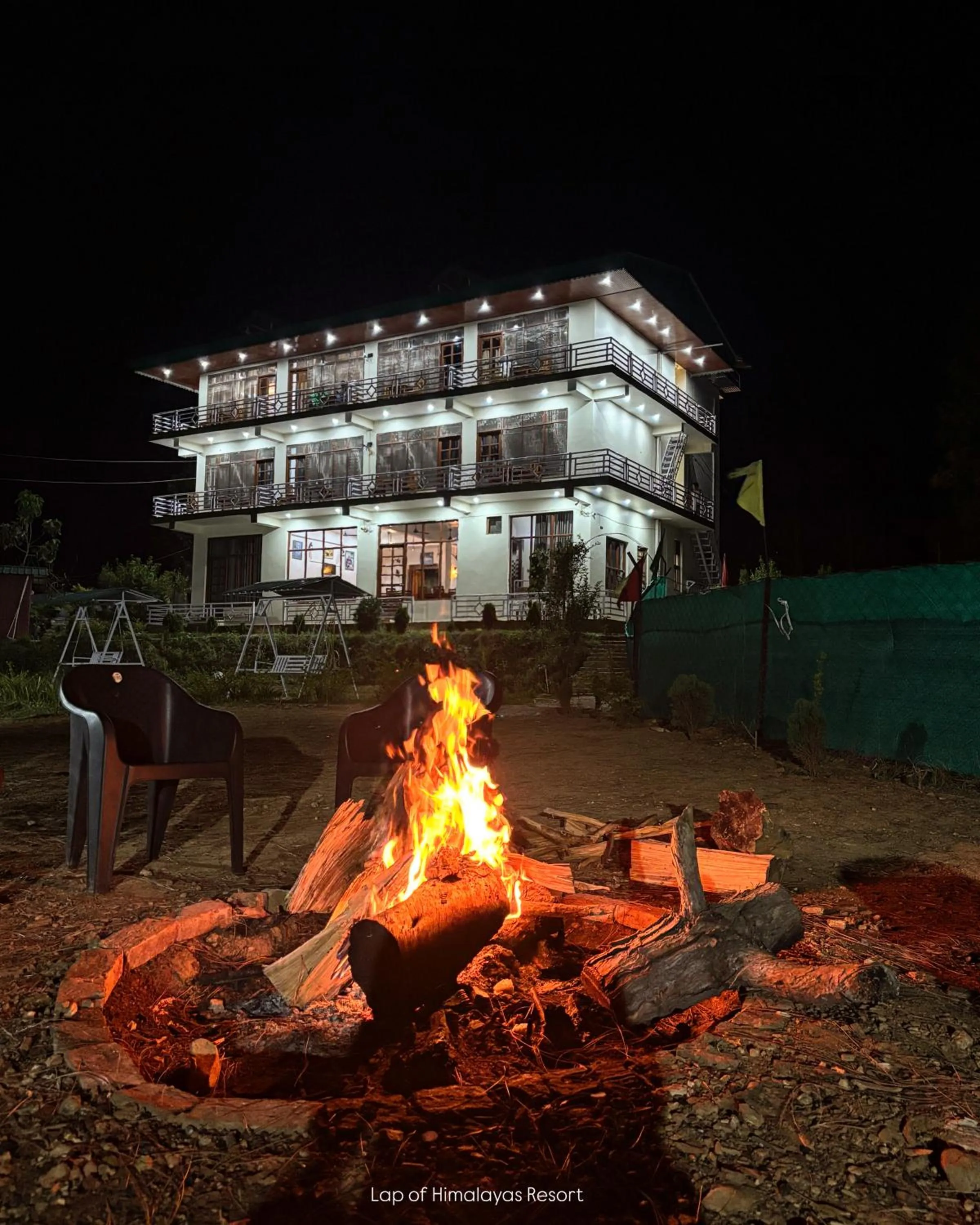 Property building in Lap Of Himalayas Resort