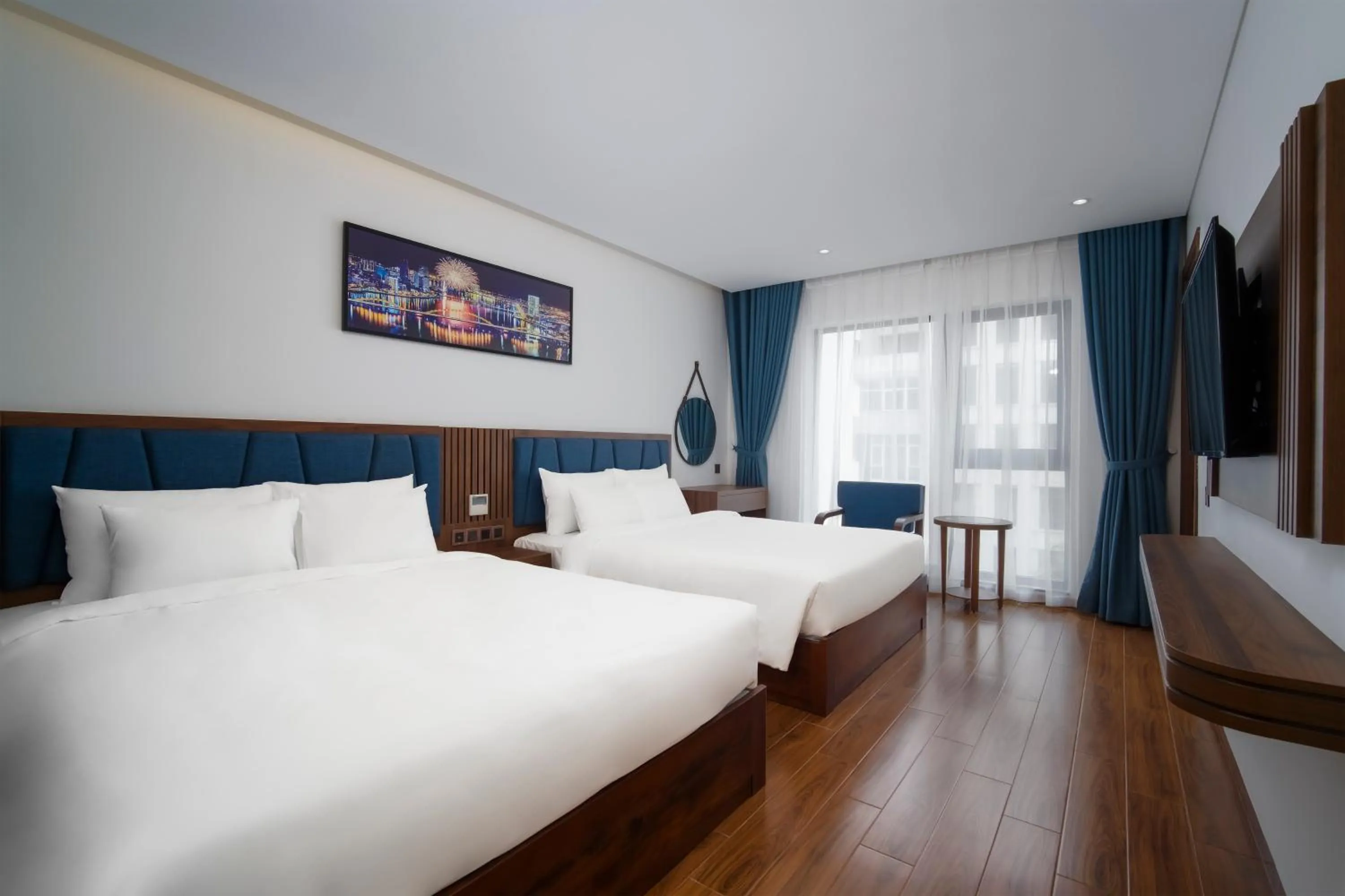 Bedroom, Bed in Ruby Star Da Nang - Central My Khe Beach