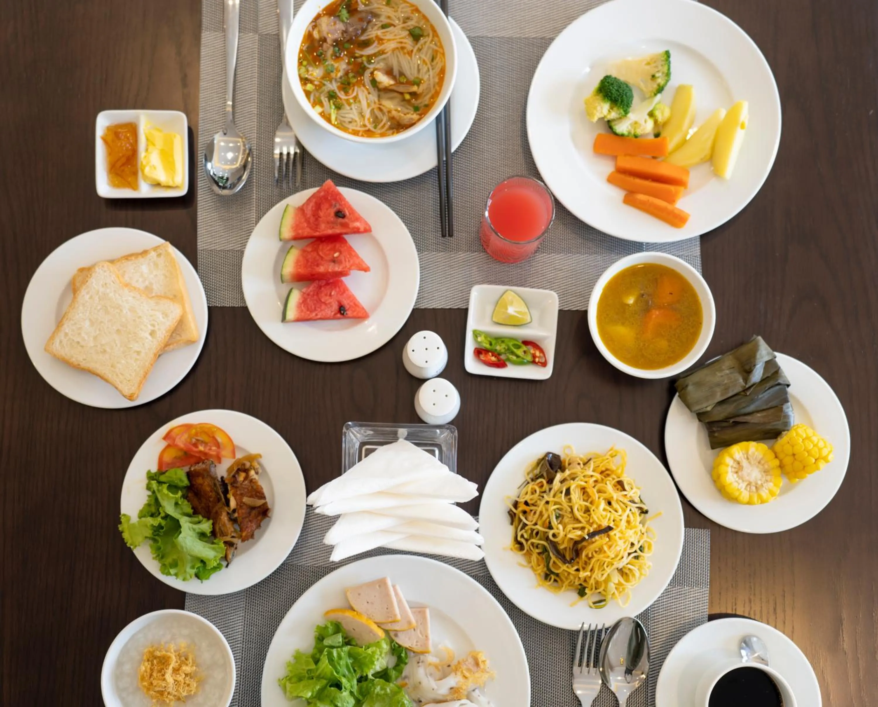 Breakfast in Ruby Star Da Nang - Central My Khe Beach