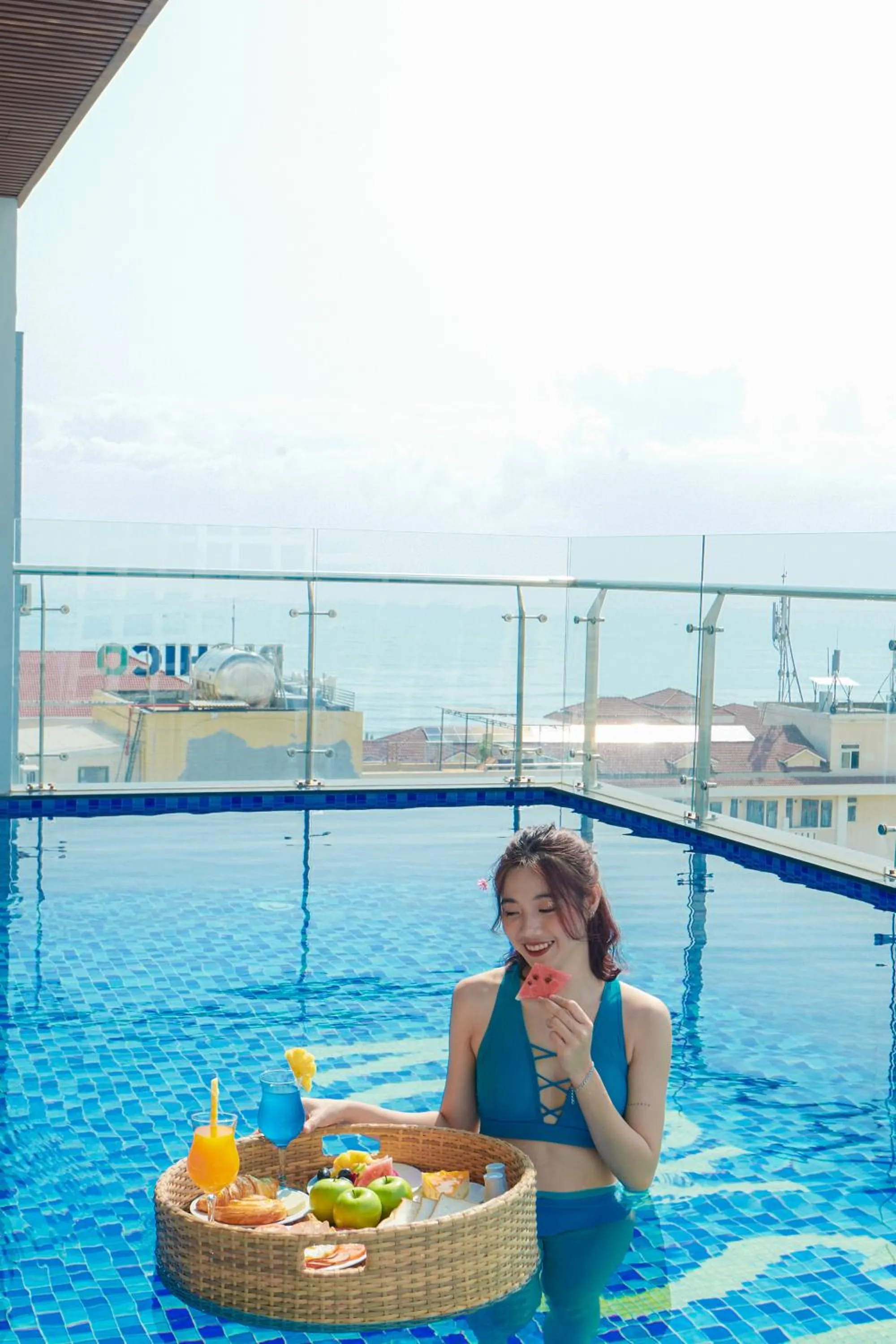 Swimming pool in Ruby Star Da Nang - Central My Khe Beach