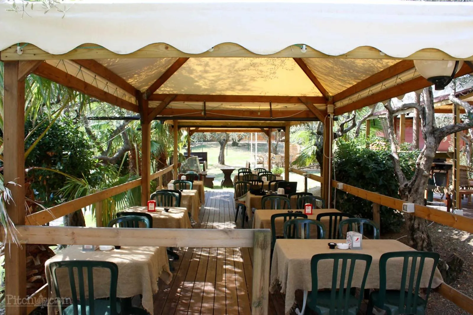 Patio in Garden Village San Marino