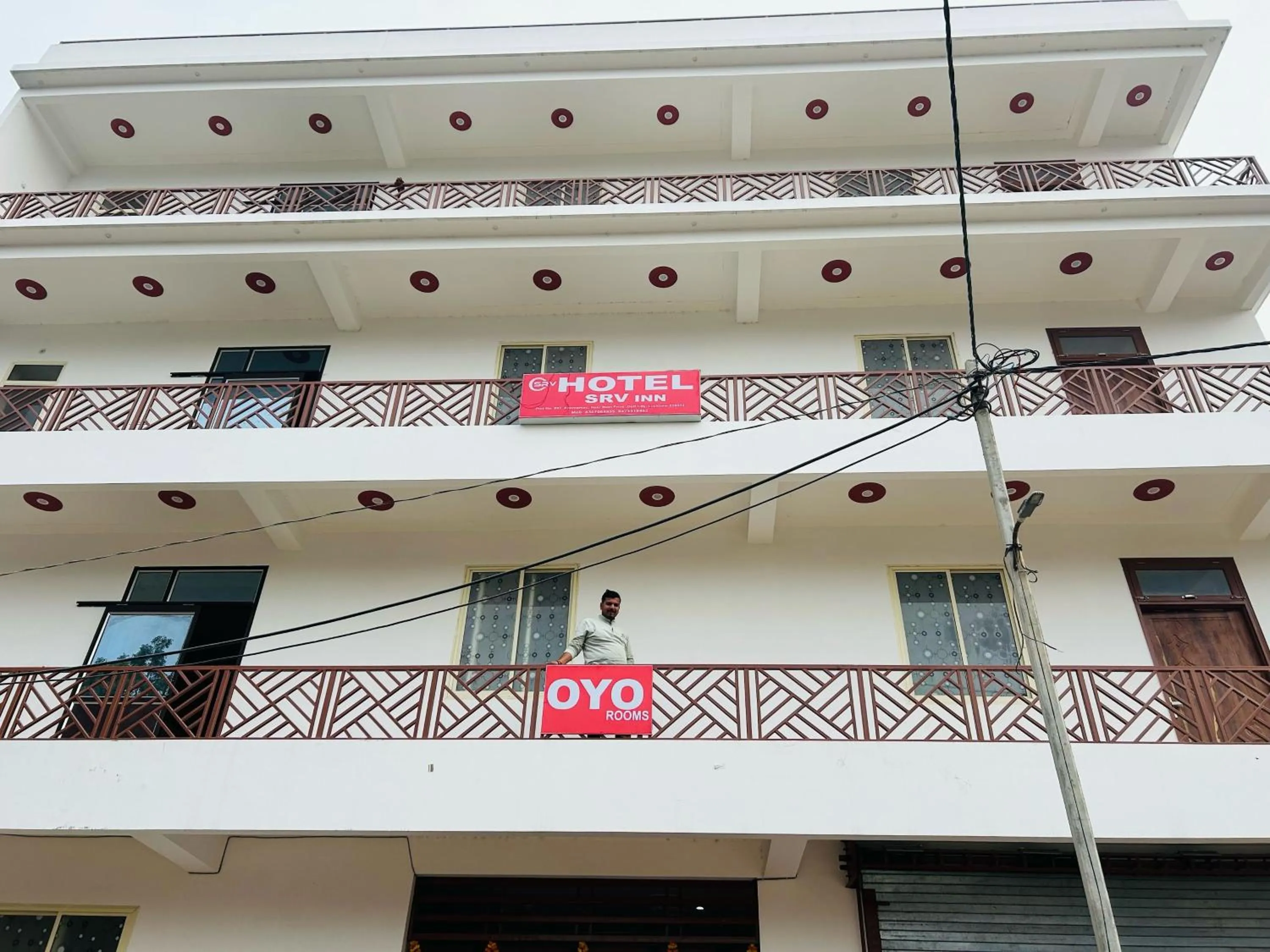 Facade/entrance in Hotel O SRV INN