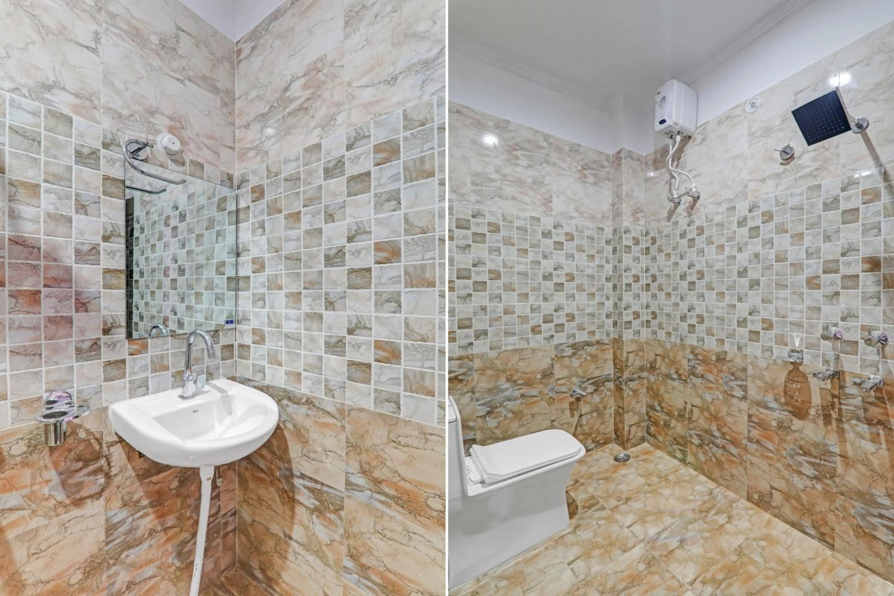 Bathroom in Hotel O SRV INN