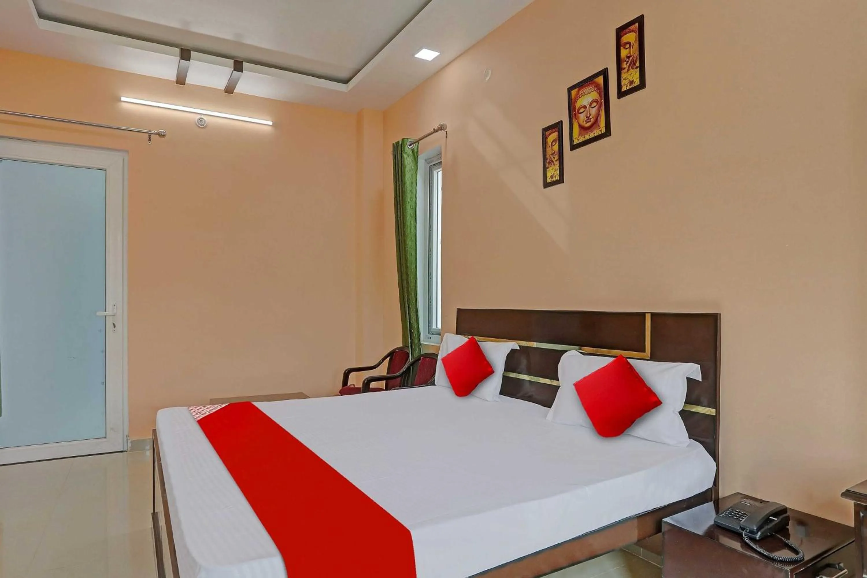 Bedroom, Bed in Hotel O Mb Garden & Resorts