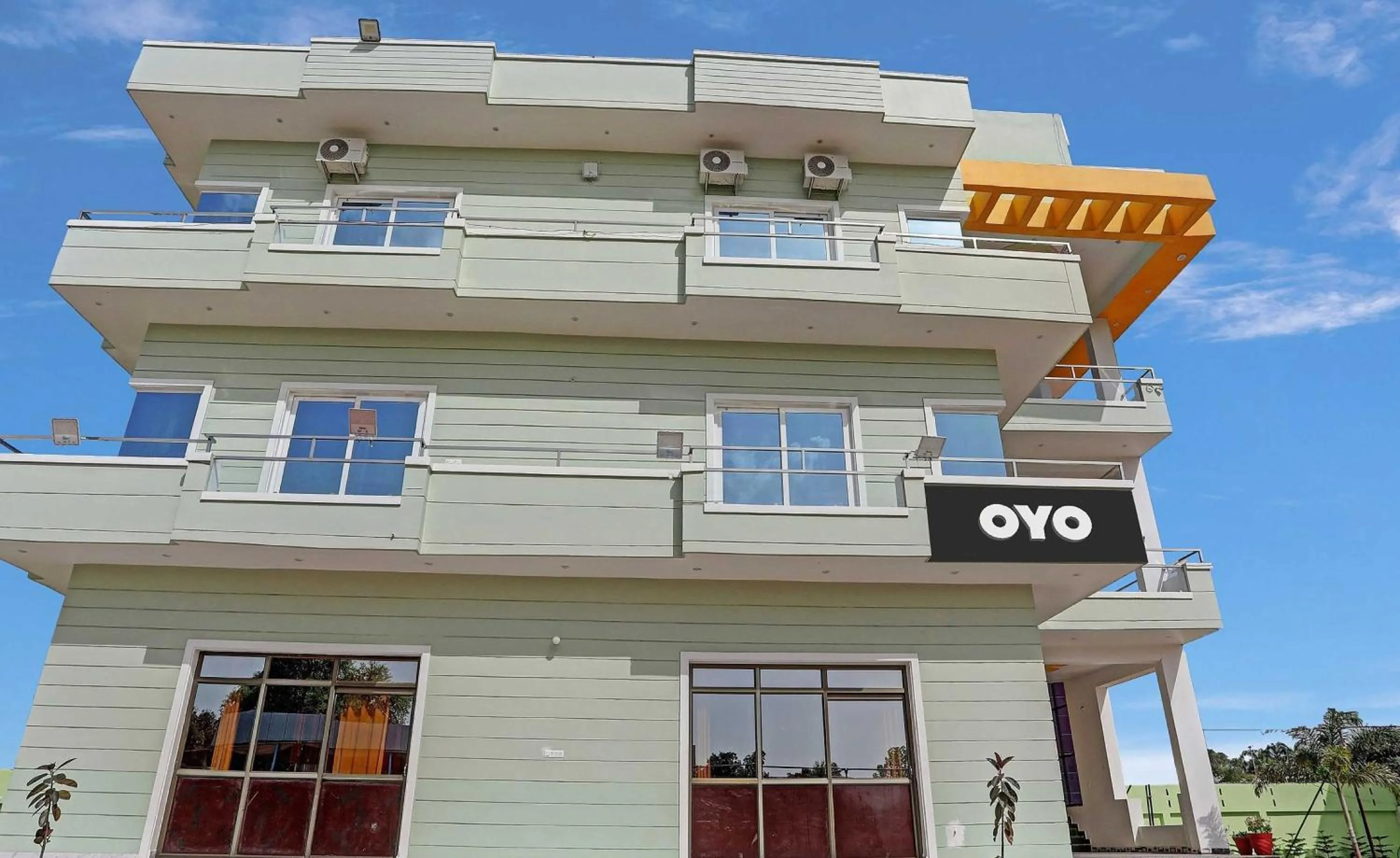 Facade/entrance in Hotel O Mb Garden & Resorts