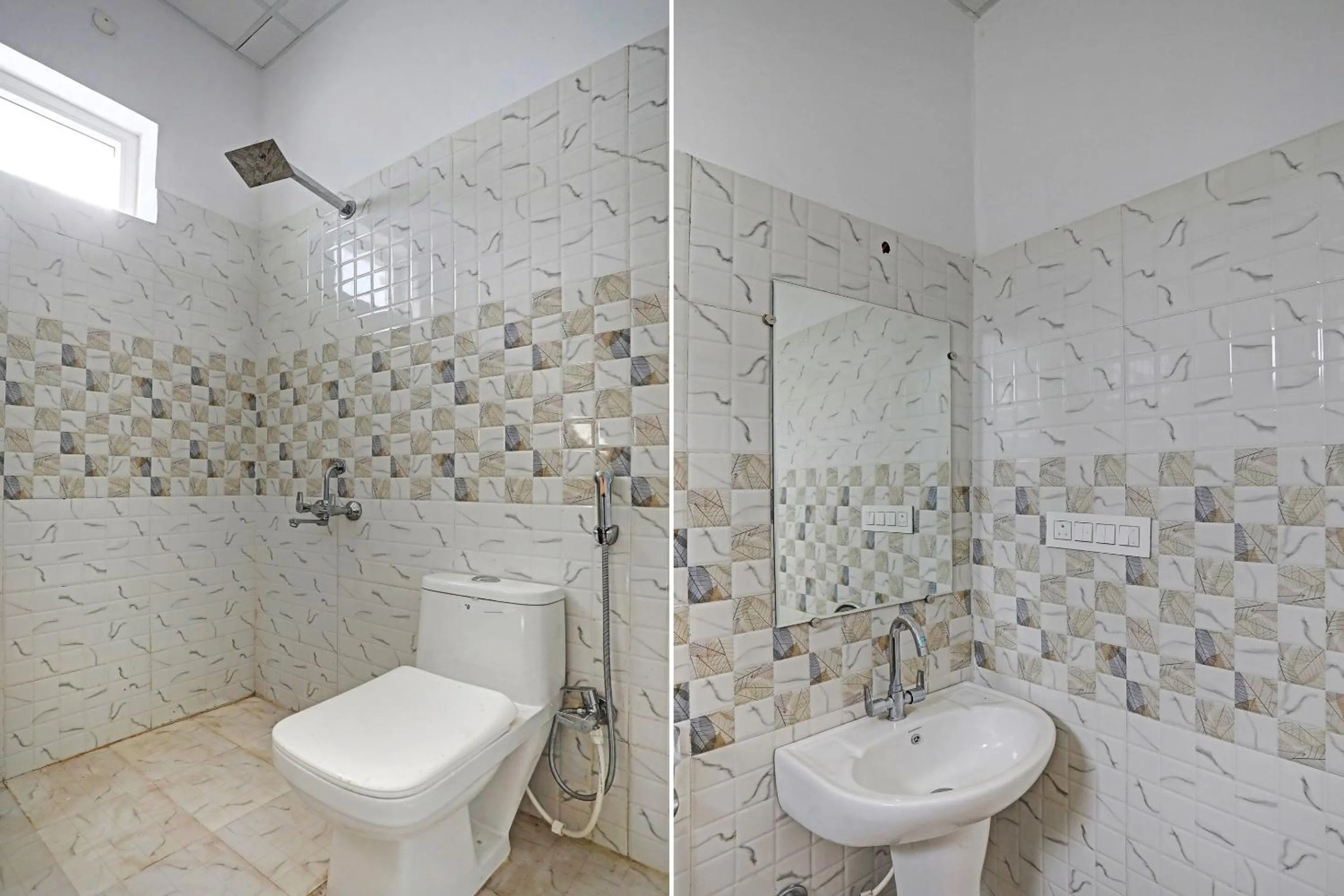 Bathroom in Hotel O Mb Garden & Resorts