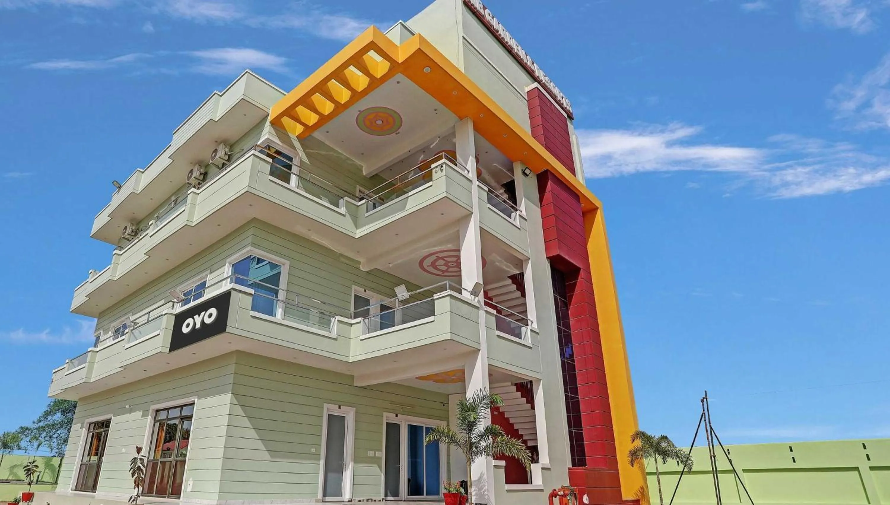 Facade/entrance in Hotel O Mb Garden & Resorts