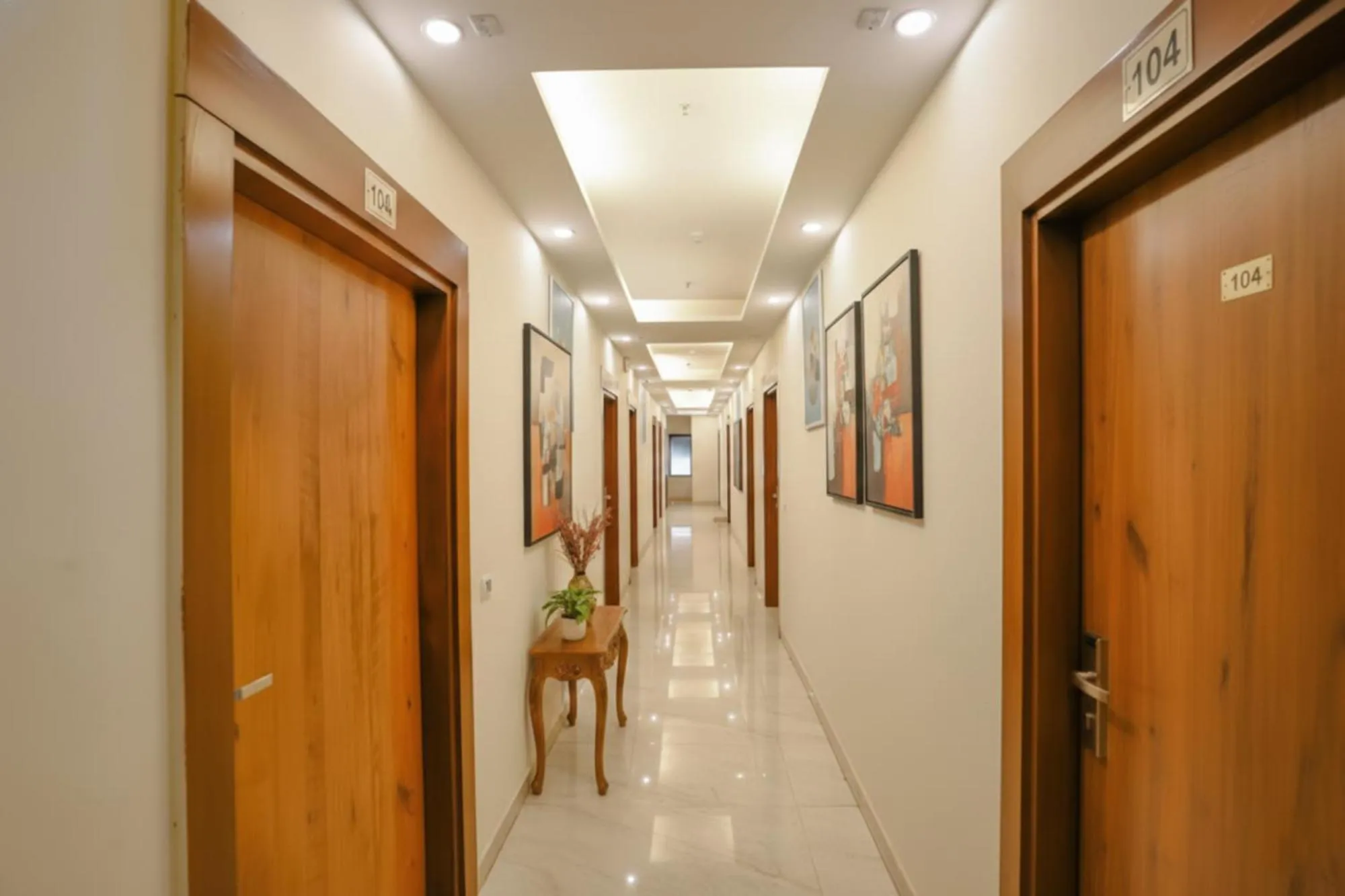Lobby or reception in FabHotel F9 NSP - Near Pacific Mall Pitampura