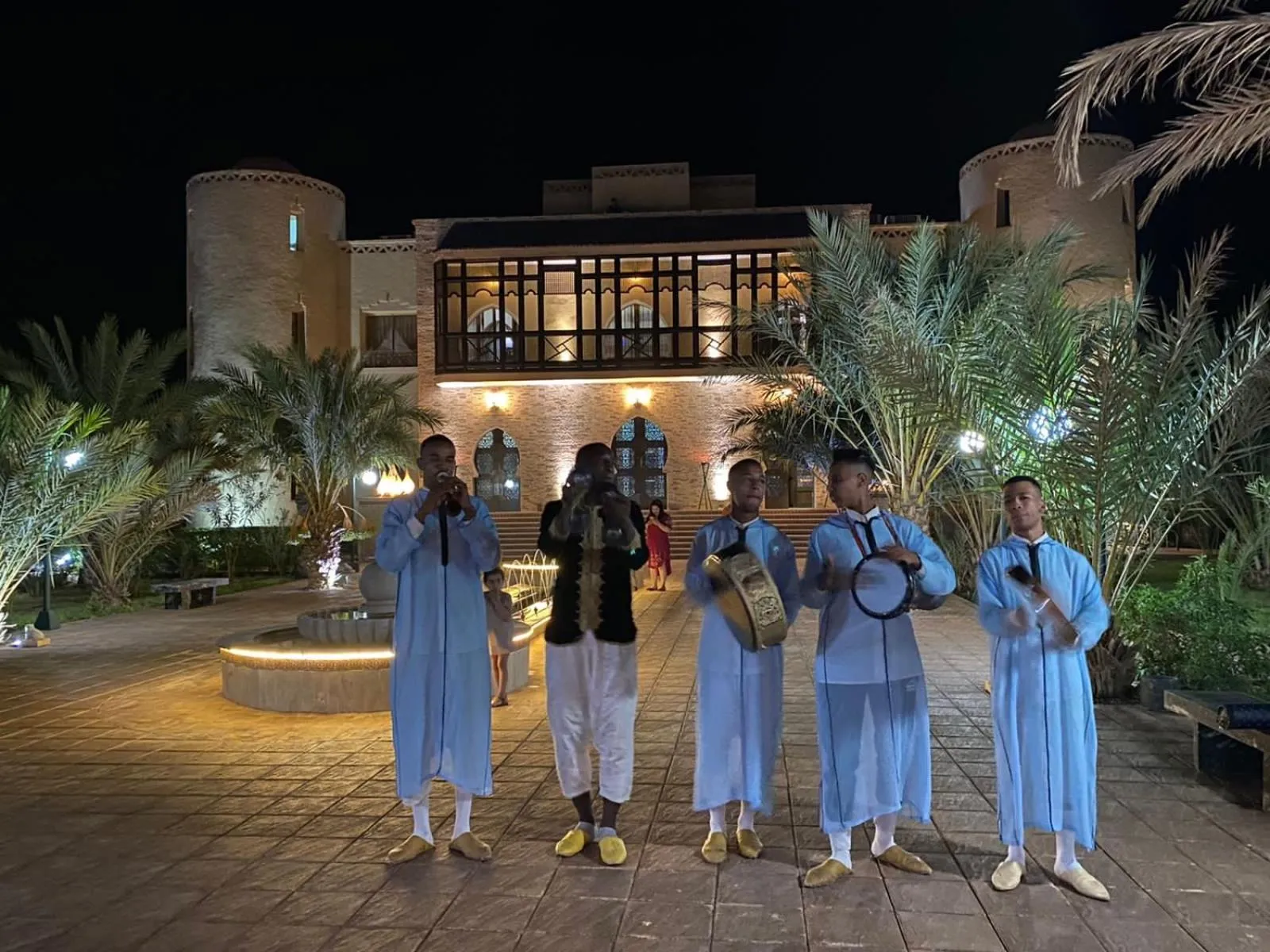 Evening entertainment in Palais Du Desert Hotel & Spa