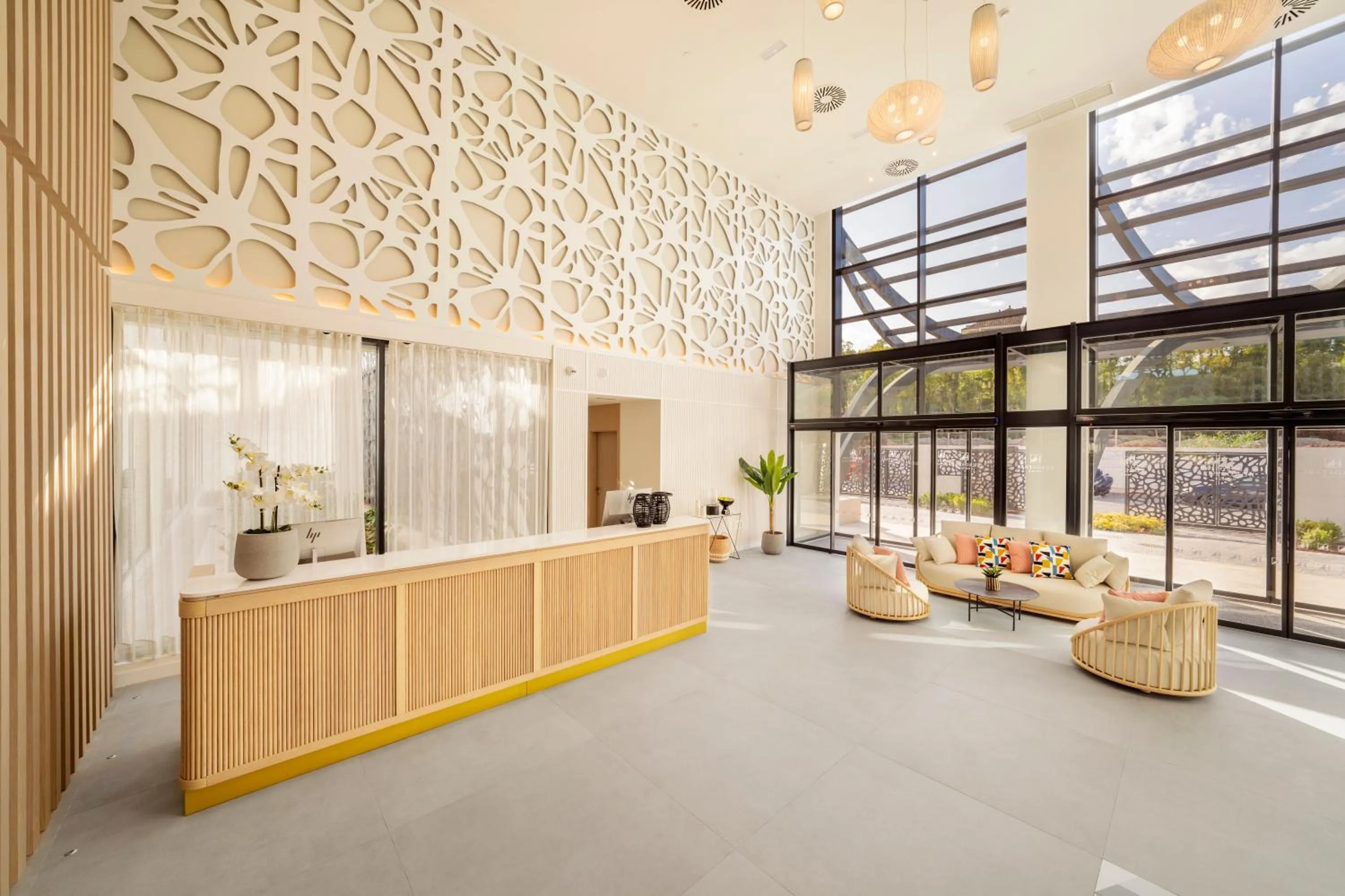Lobby or reception in Eurostars Oasis Marbella