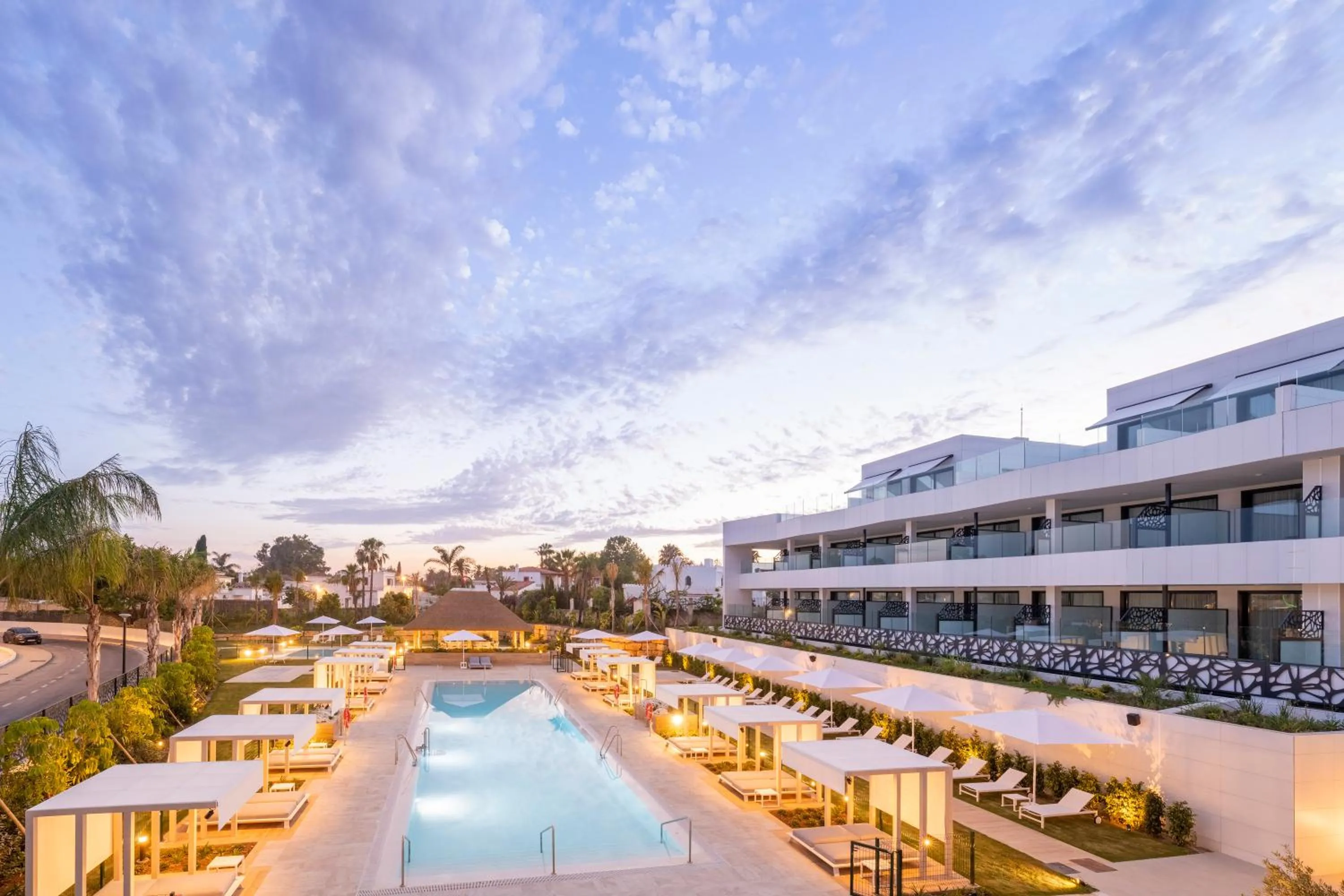 Swimming pool in Eurostars Oasis Marbella