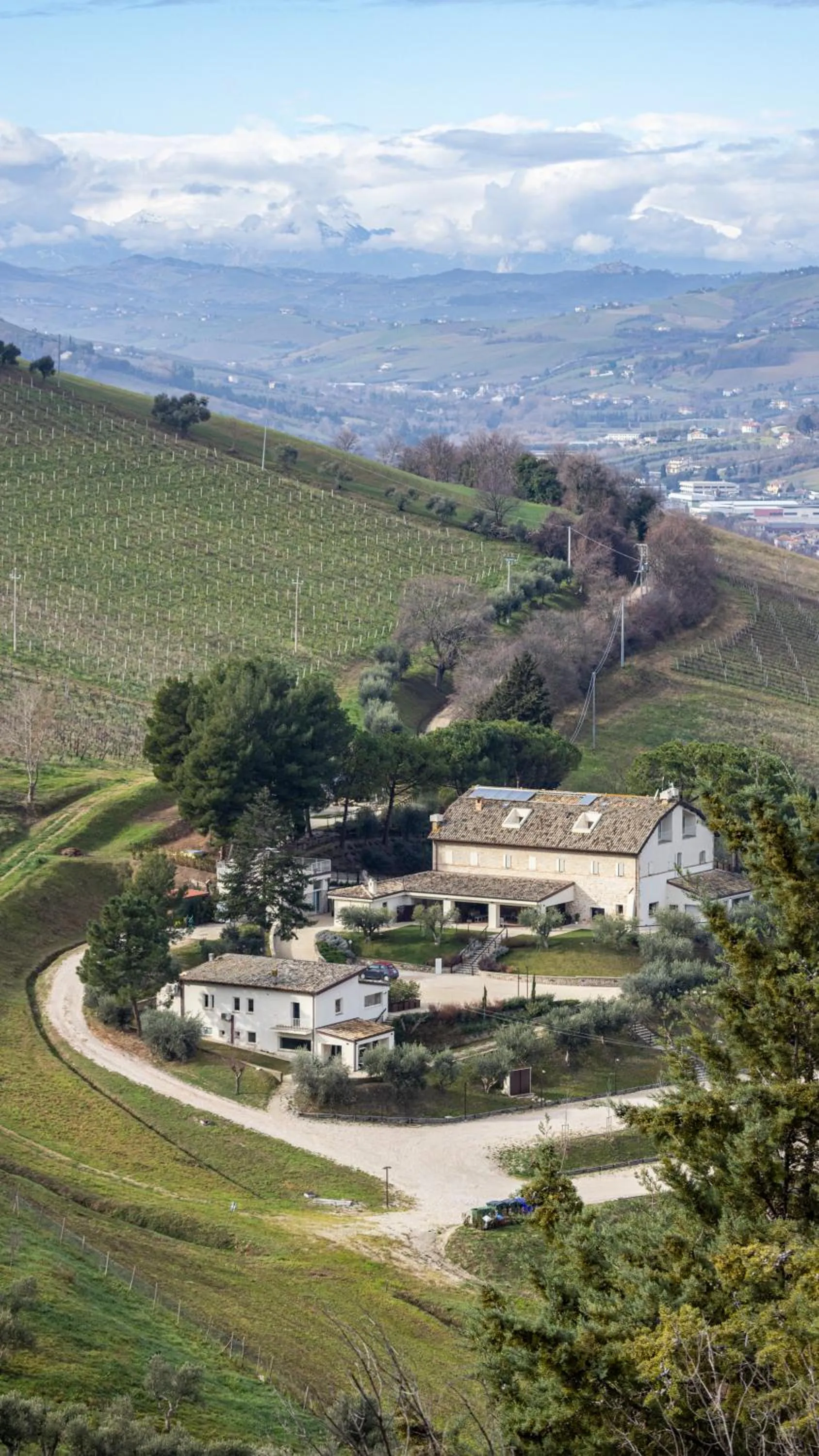 Bird's eye view in Colle Serrano Relais & SPA