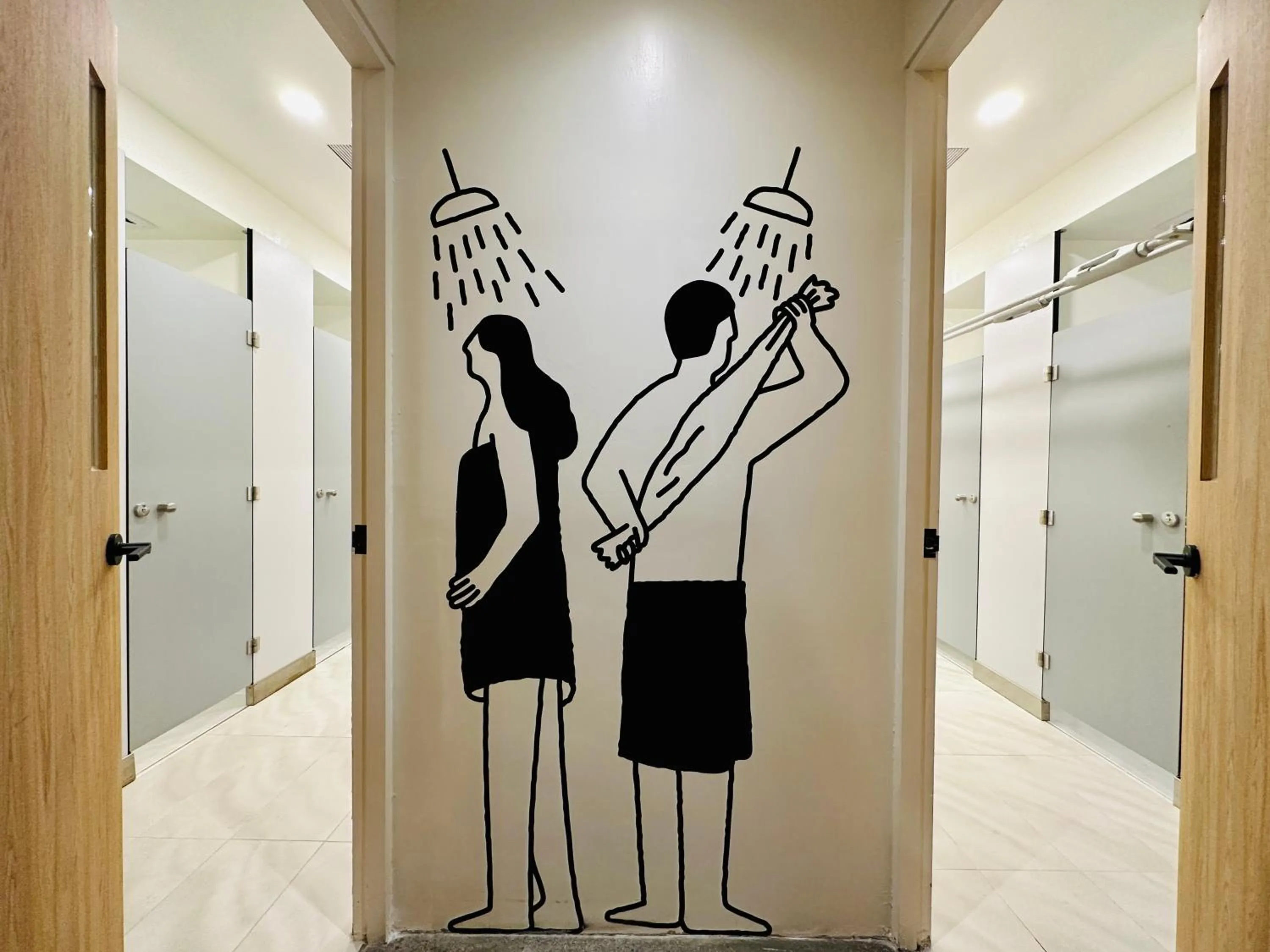 Shower in KW2 Hostel