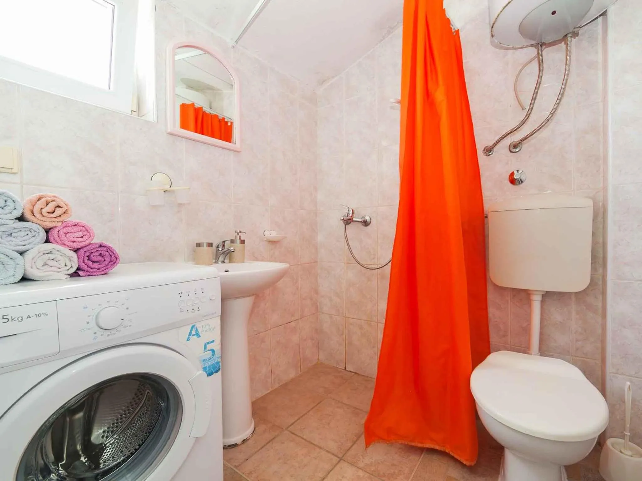 Bathroom in Maki Apartments - Plavi Horizonti Beach