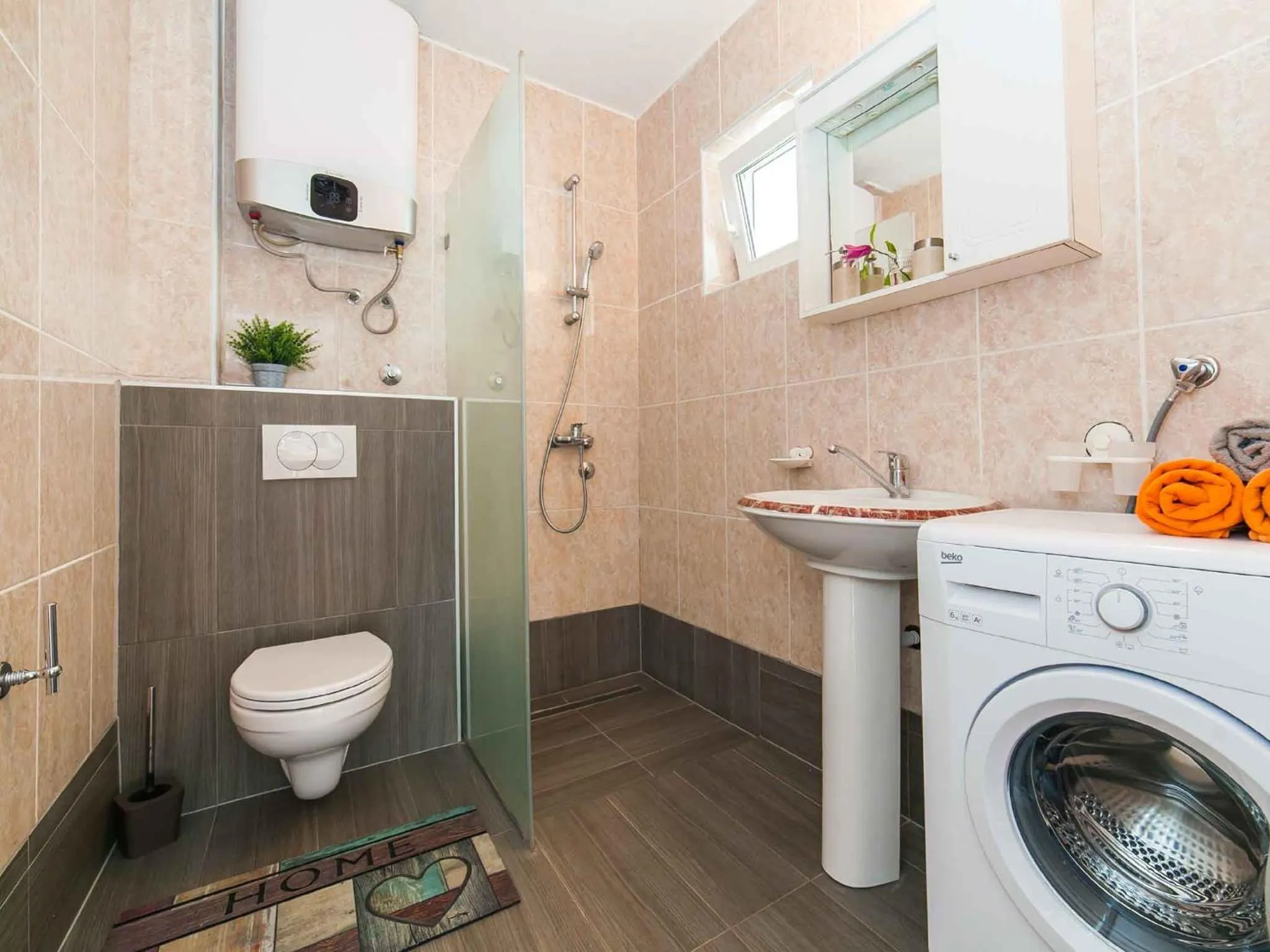 Bathroom in Maki Apartments - Plavi Horizonti Beach