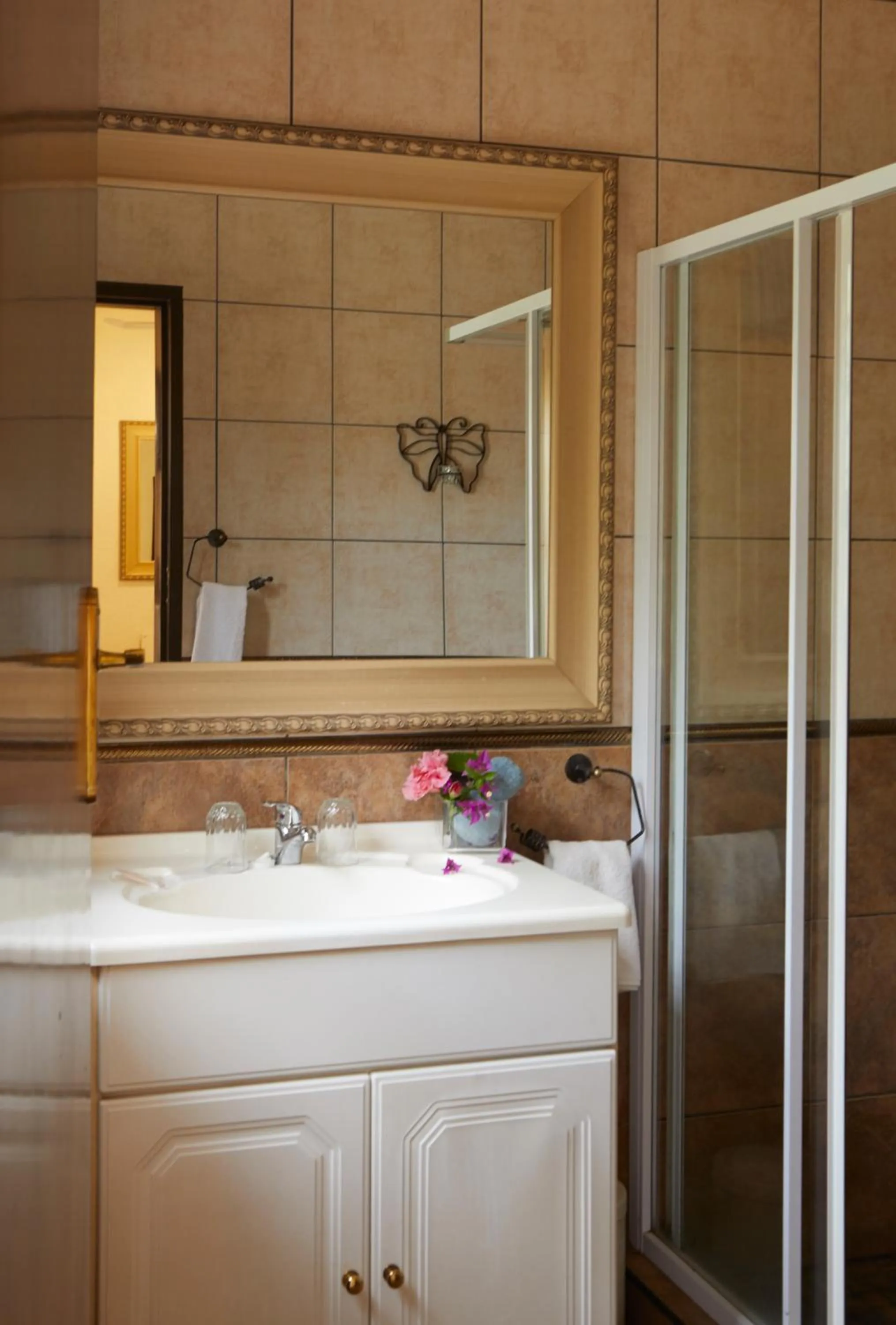 Shower in Villa Ticino Guest House