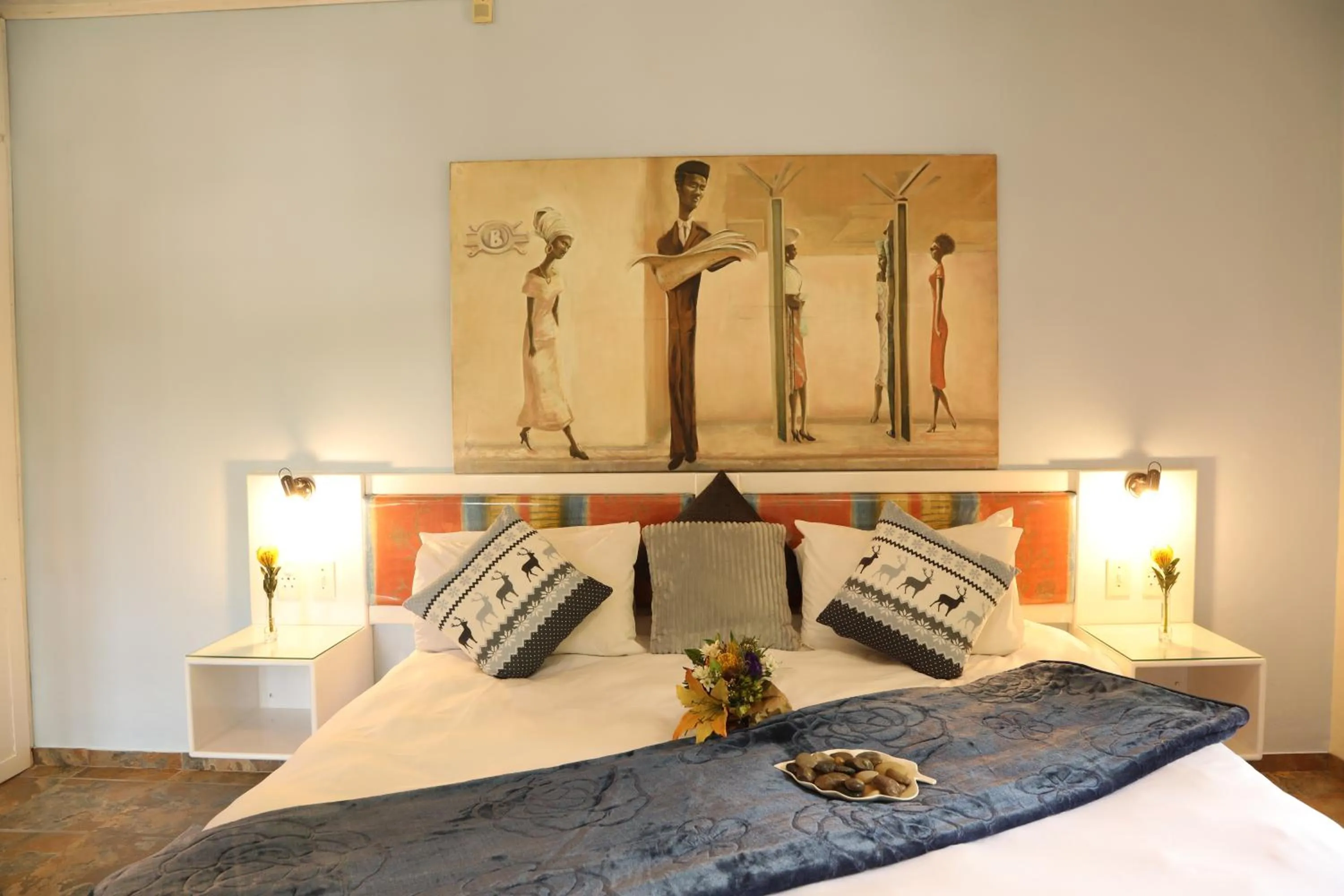 Bed in Villa Ticino Guest House