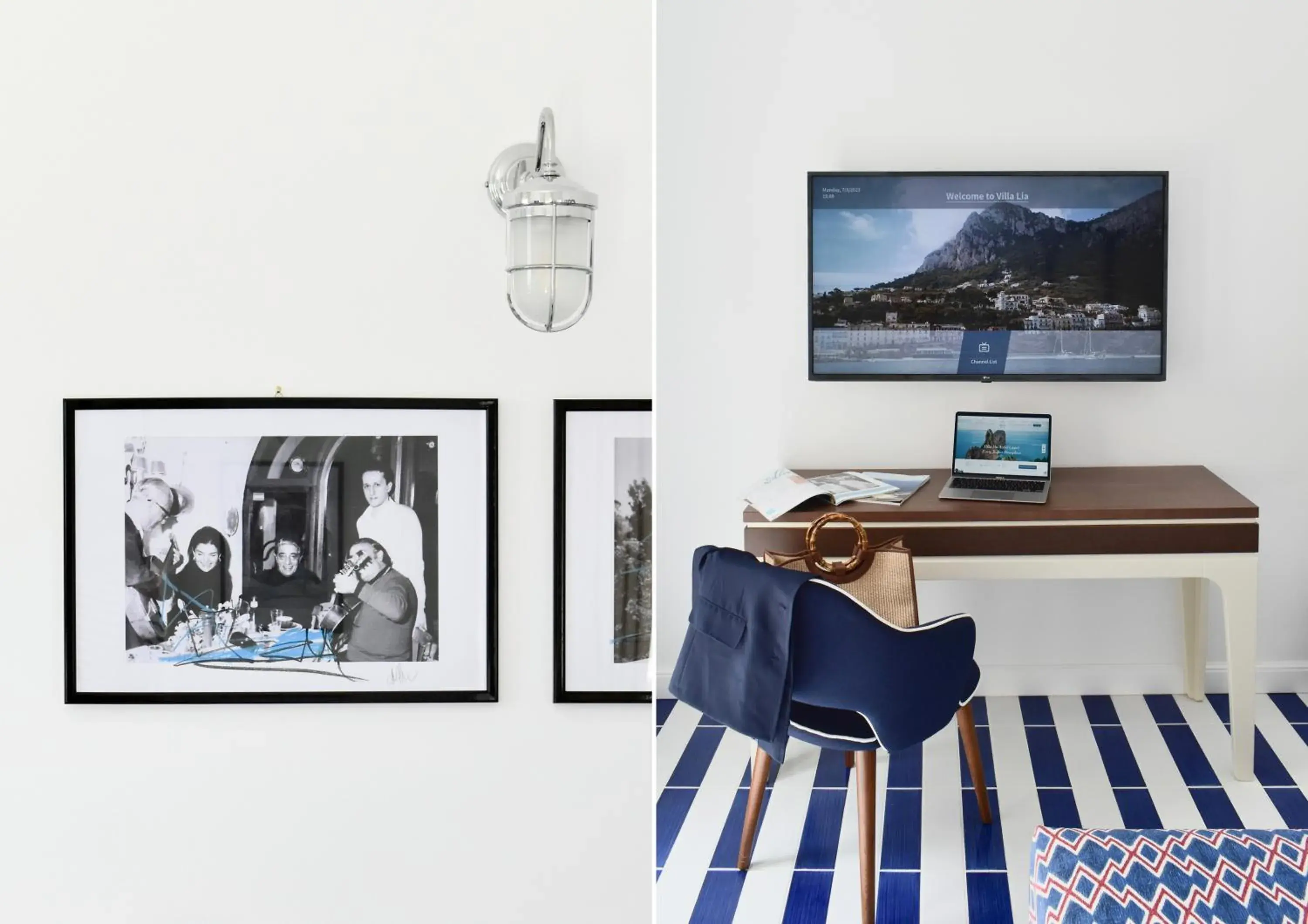 Superior Double Room with Sea View in Villa Lia Hotel Capri Superior Double Room with Sea View in Villa Lia Hotel Capri