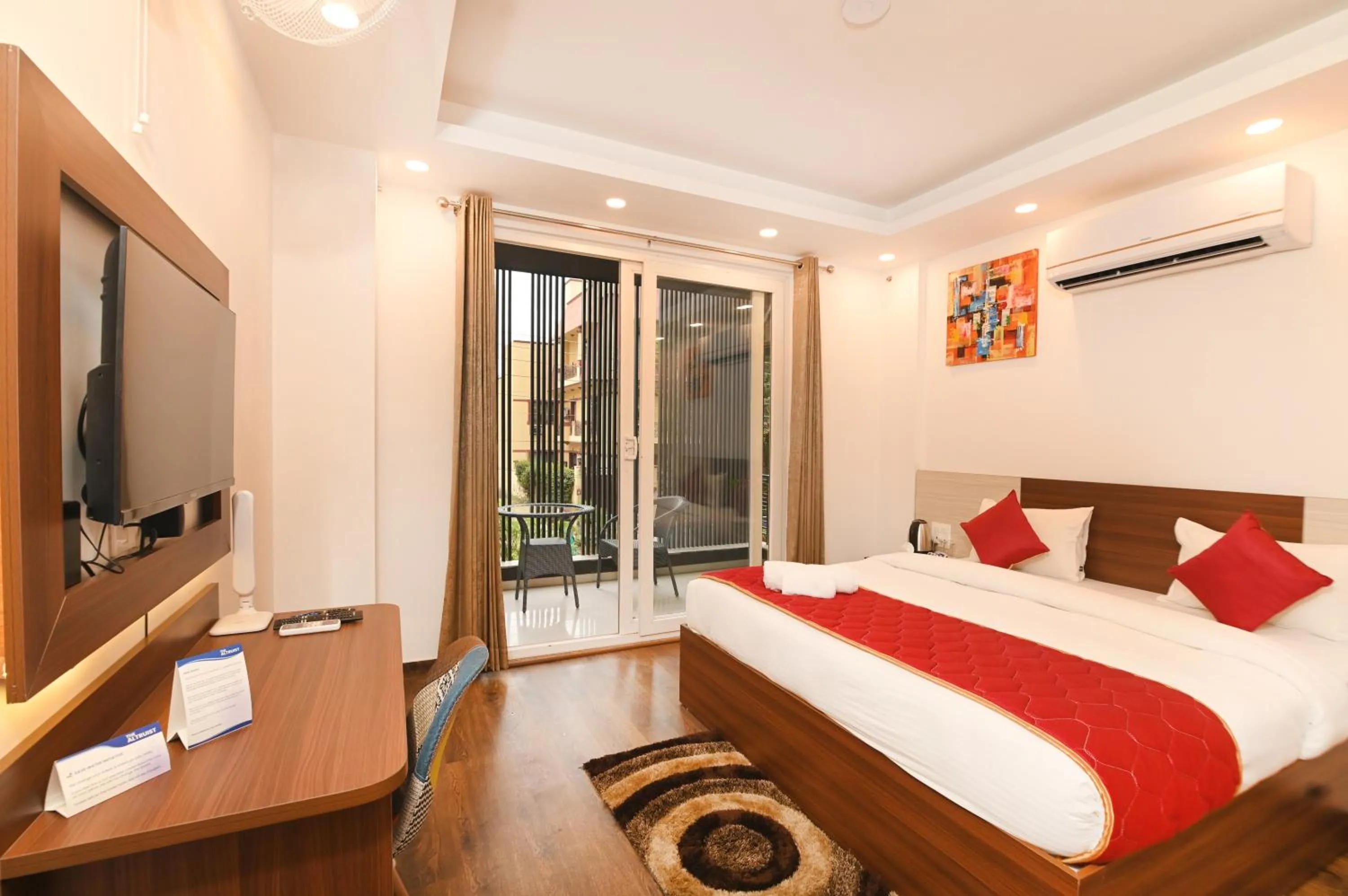 Bed in The Altruist Business Stays , DLF Phase 3