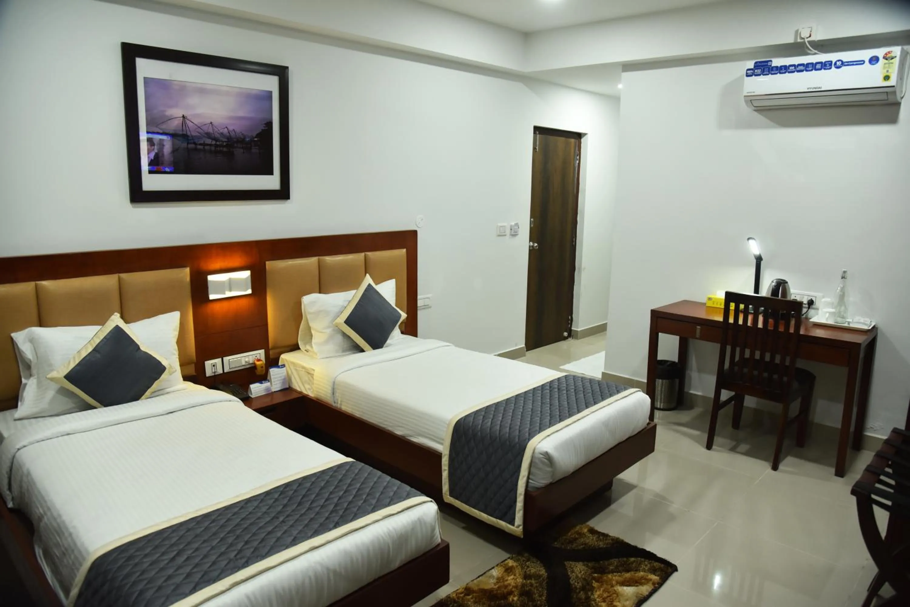 Coffee/tea facilities, Bed in The Altruist Business Stays- New Town, Kolkata