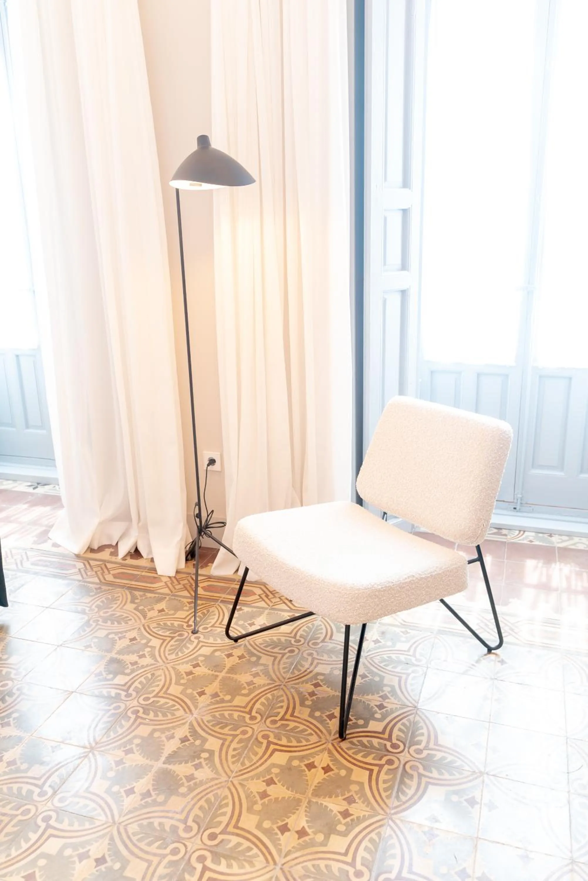 Seating area in Casa del Médico Hotel Boutique