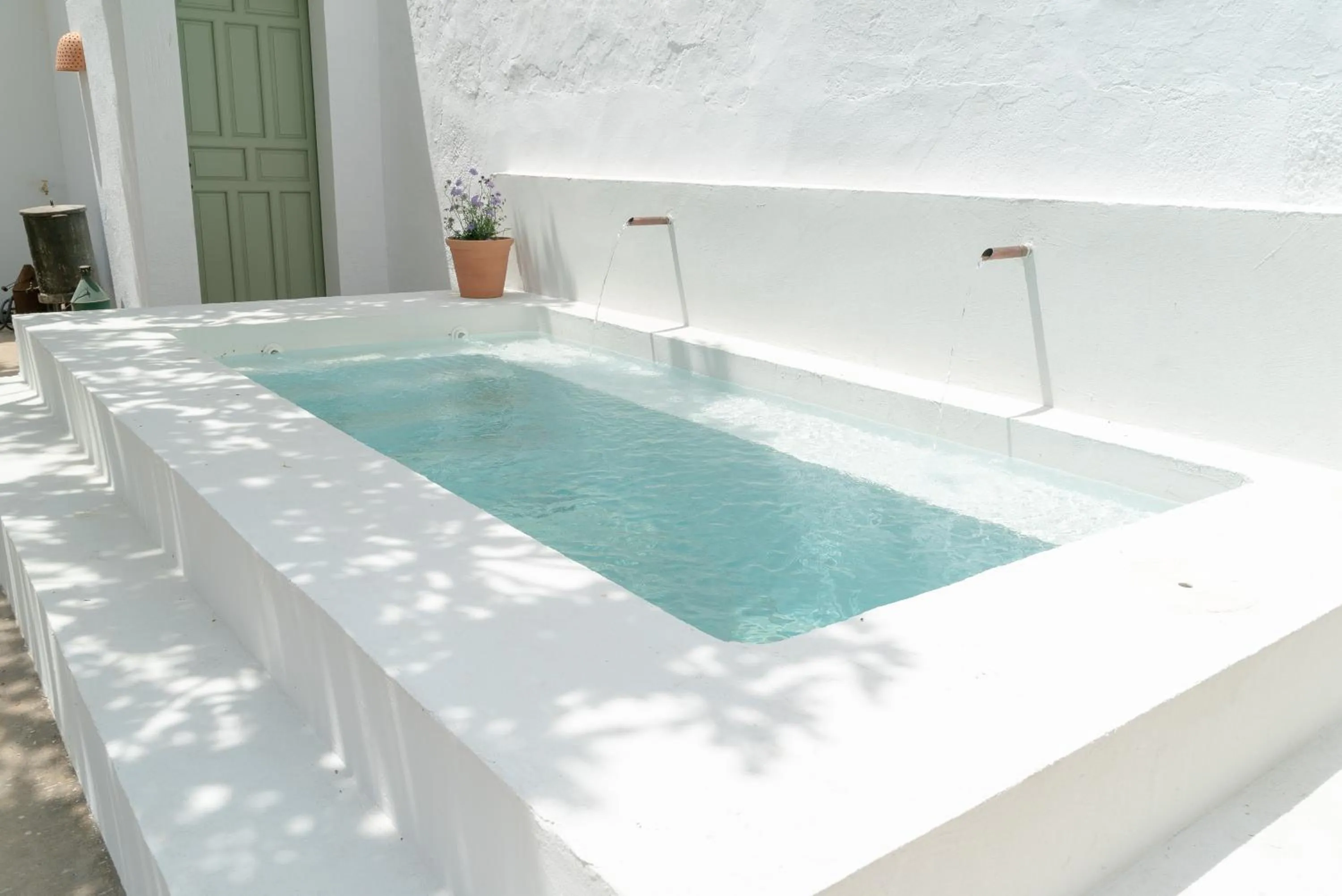 Pool view in Casa del Médico Hotel Boutique