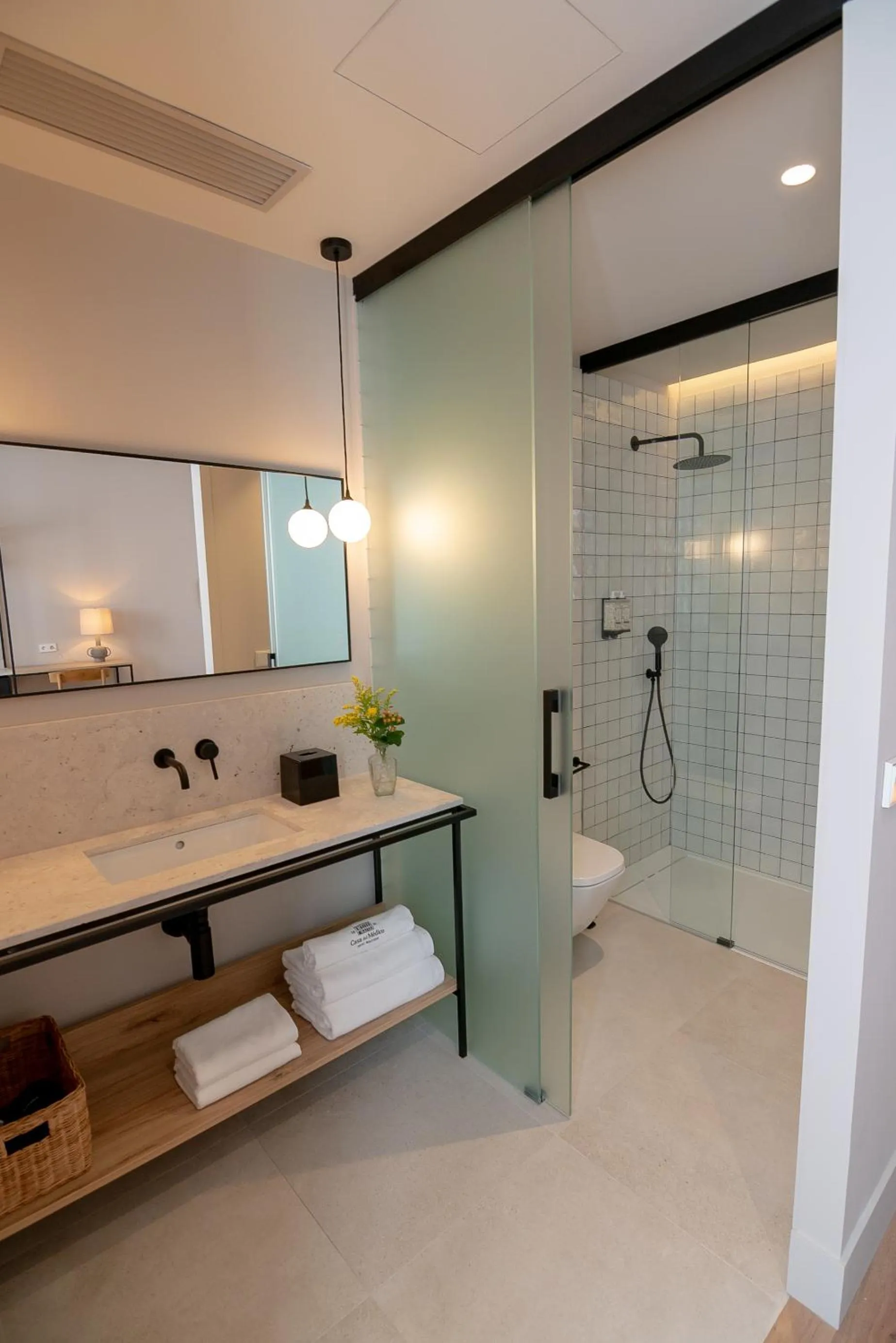 Bathroom in Casa del Médico Hotel Boutique