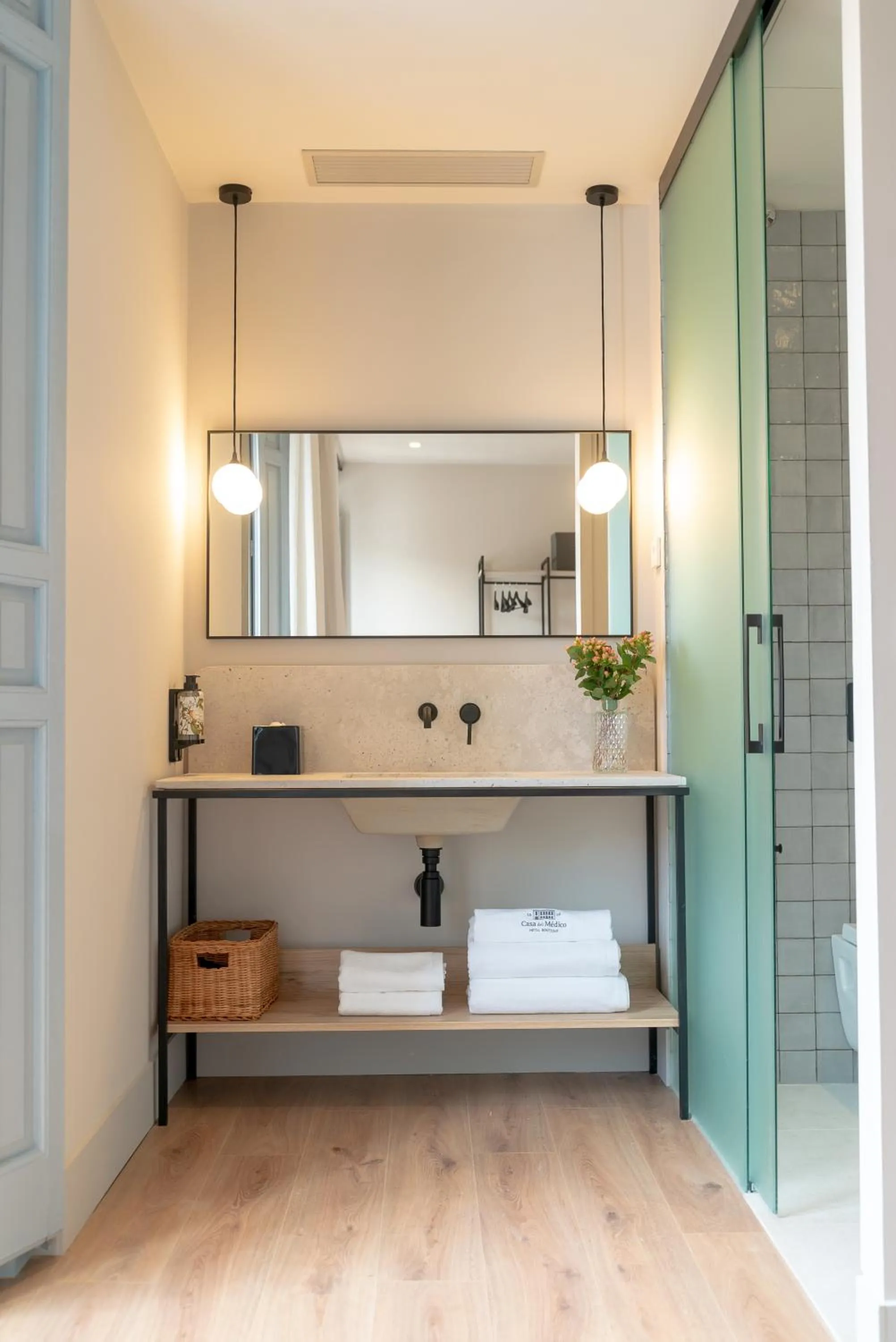 Bathroom in Casa del Médico Hotel Boutique
