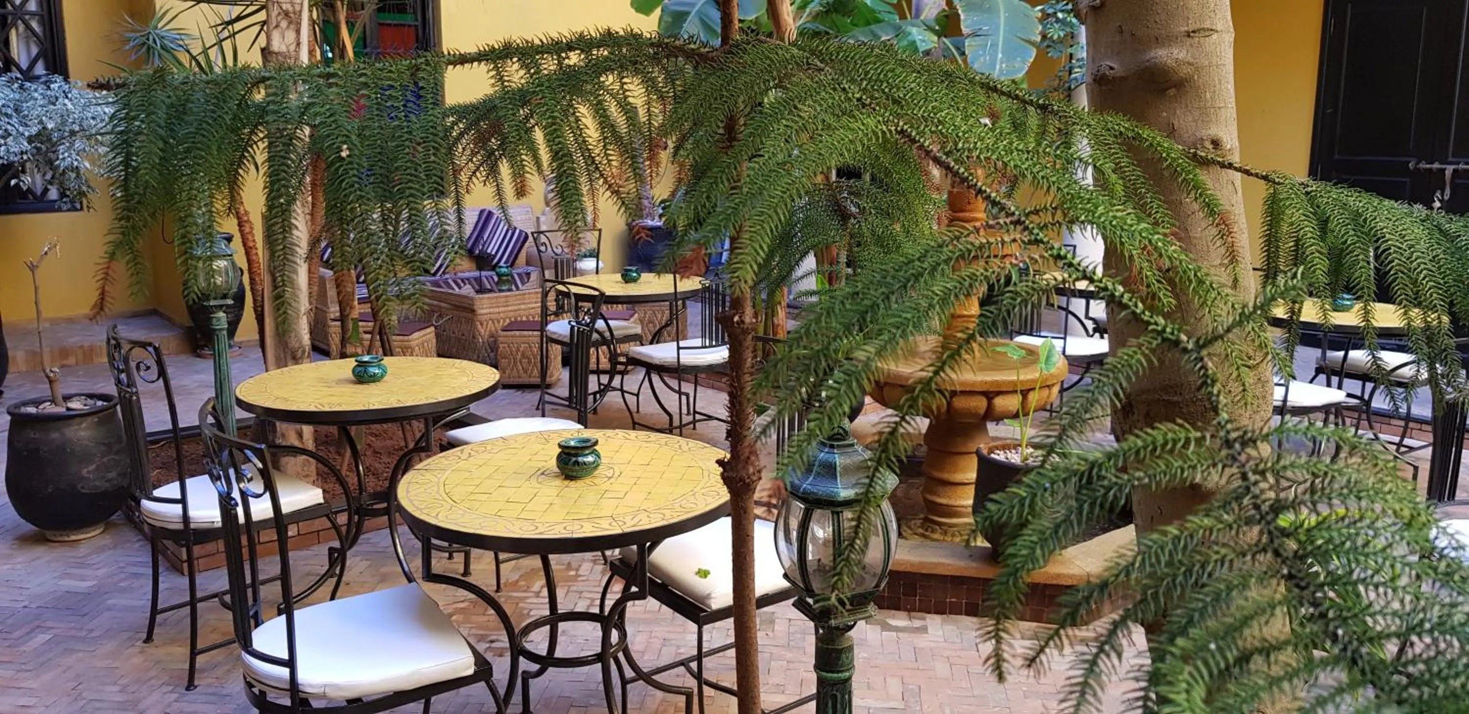 Patio in Riad Soleil D'orient