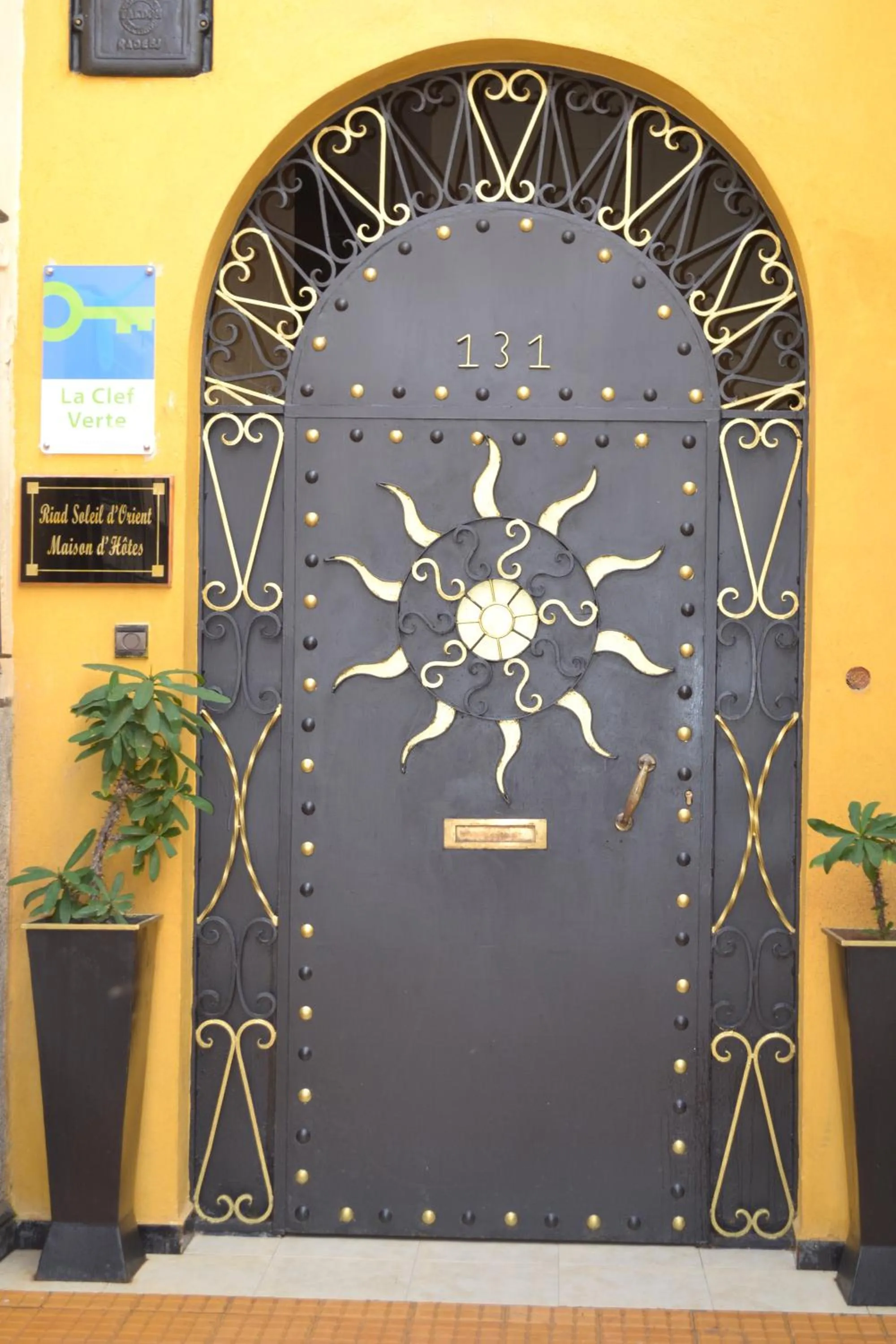 Facade/entrance in Riad Soleil D'orient