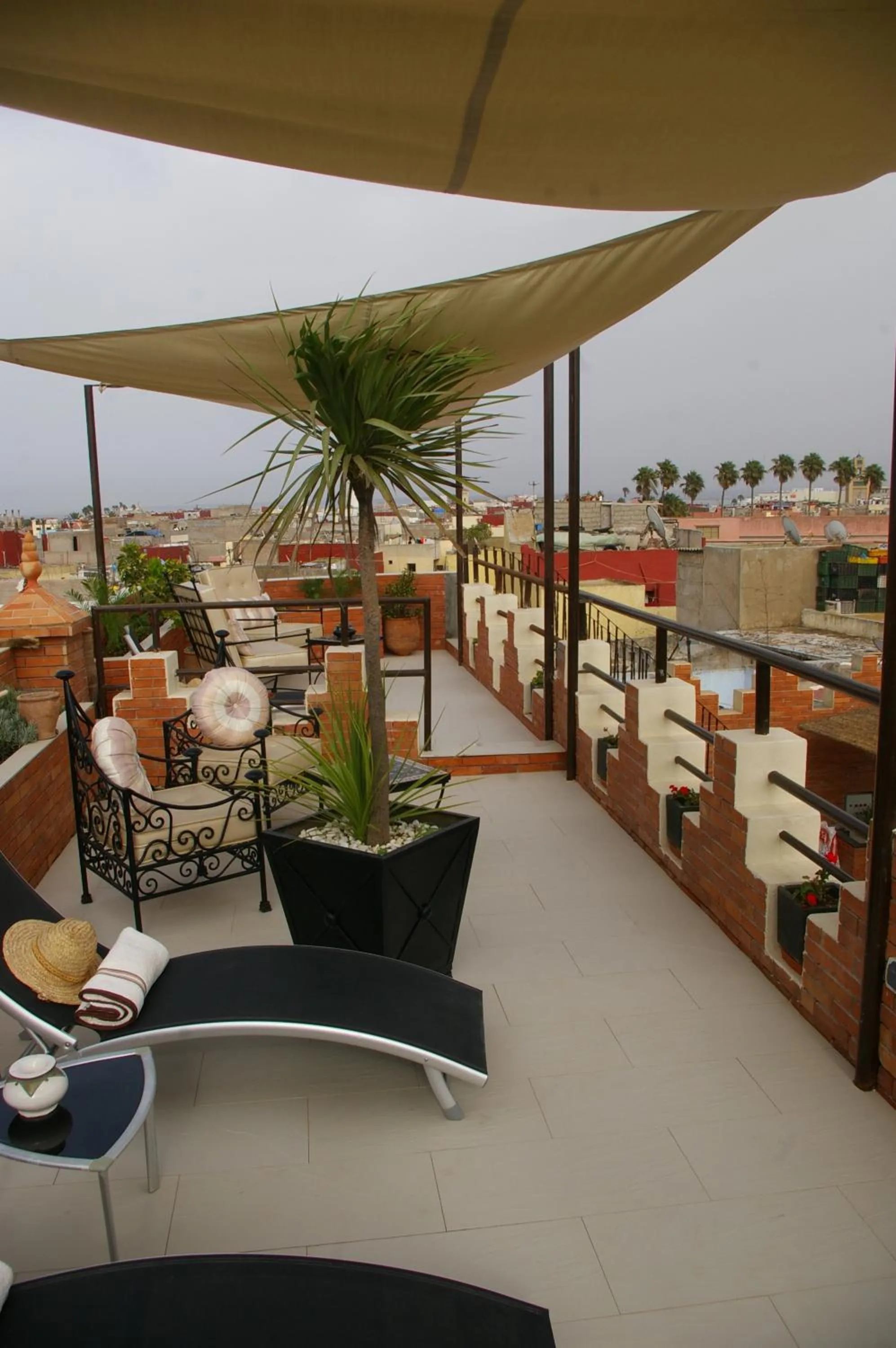 Balcony/Terrace in Riad Soleil D'orient