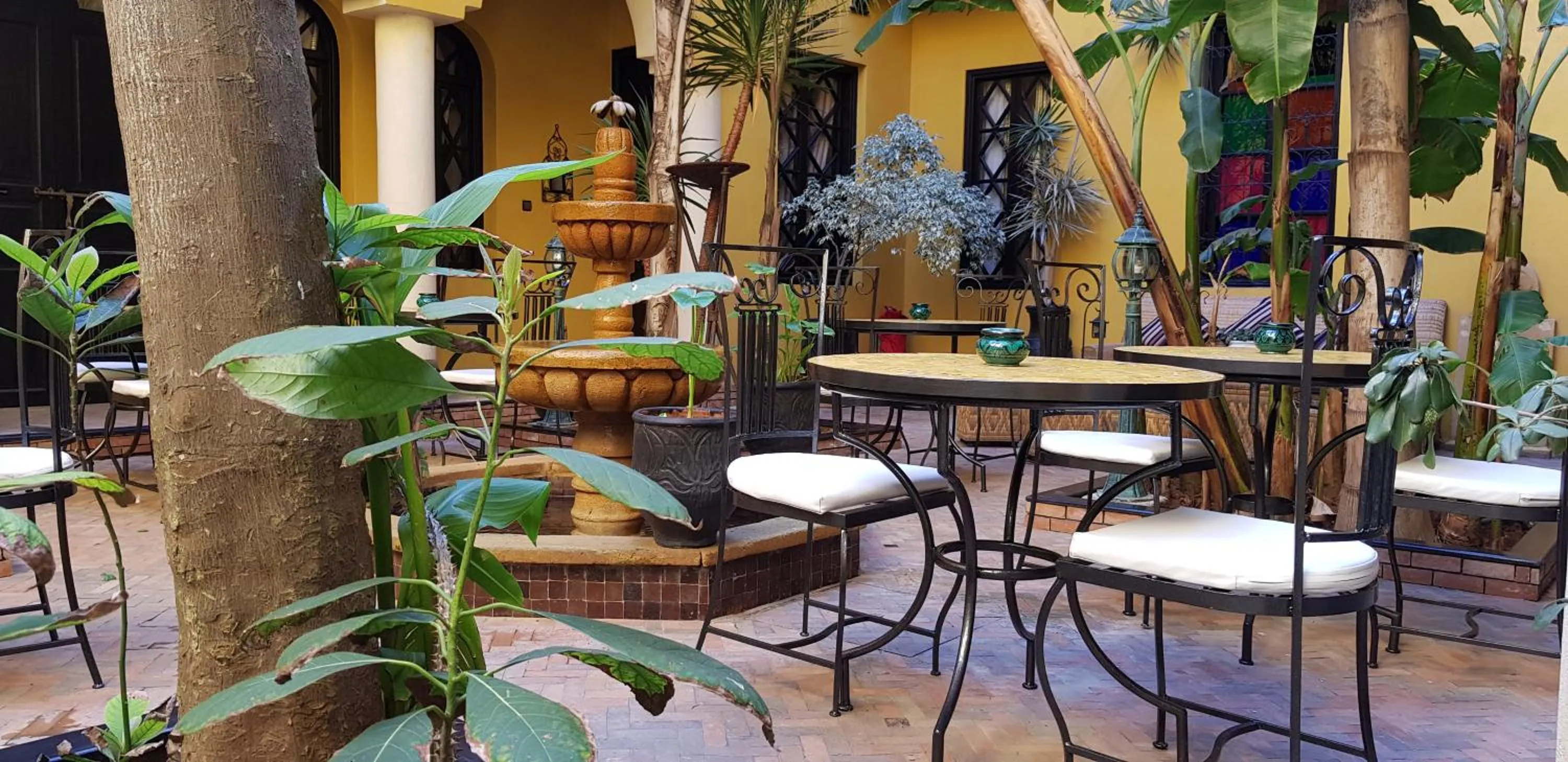 Patio in Riad Soleil D'orient