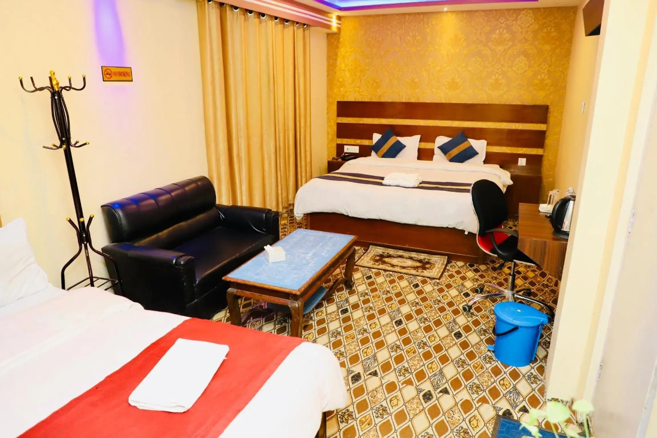 Deluxe Double or Twin Room with Garden View in Hotel Pathibhara Deluxe Double or Twin Room with Garden View in Hotel Pathibhara