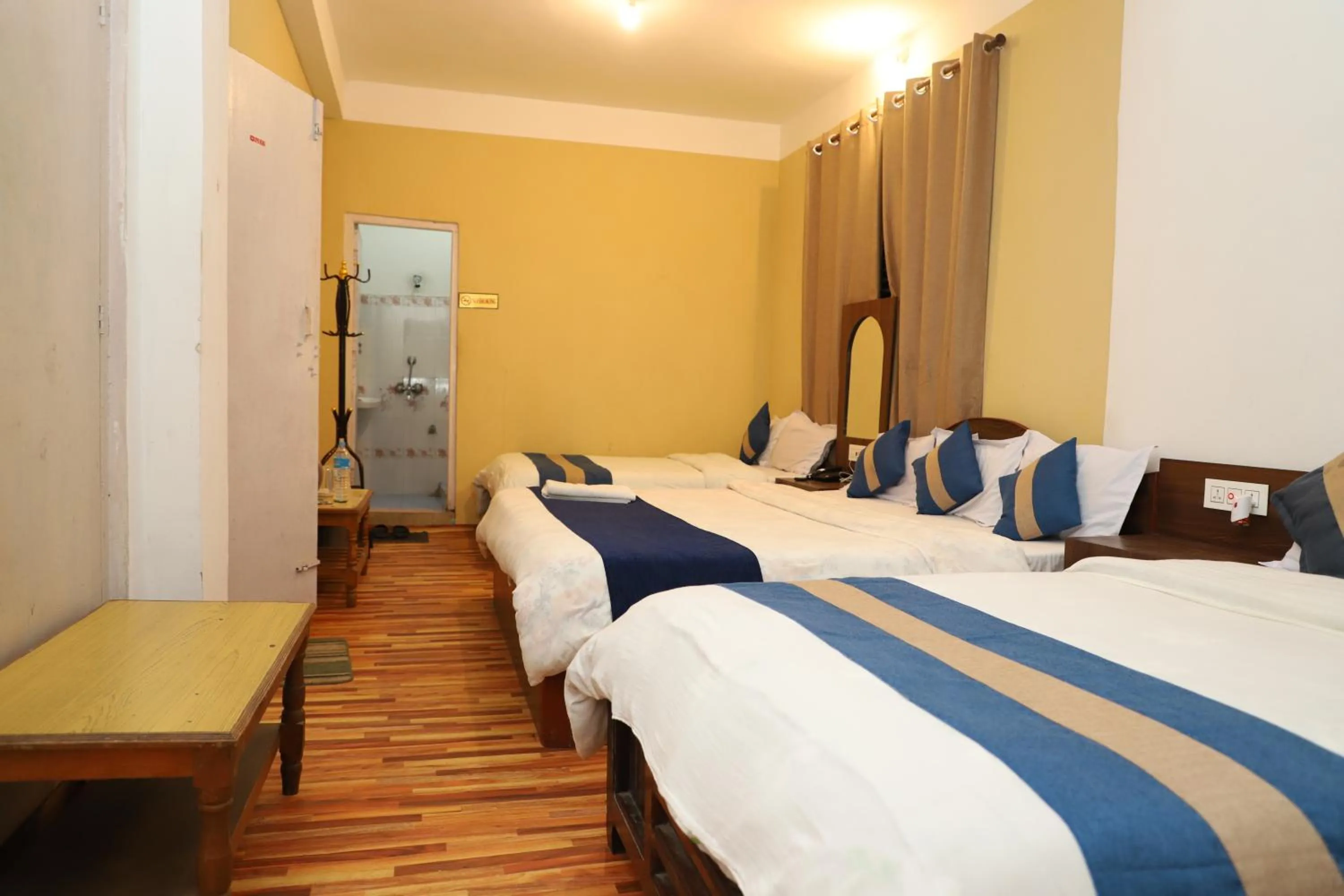 Bed in Hotel Pathibhara