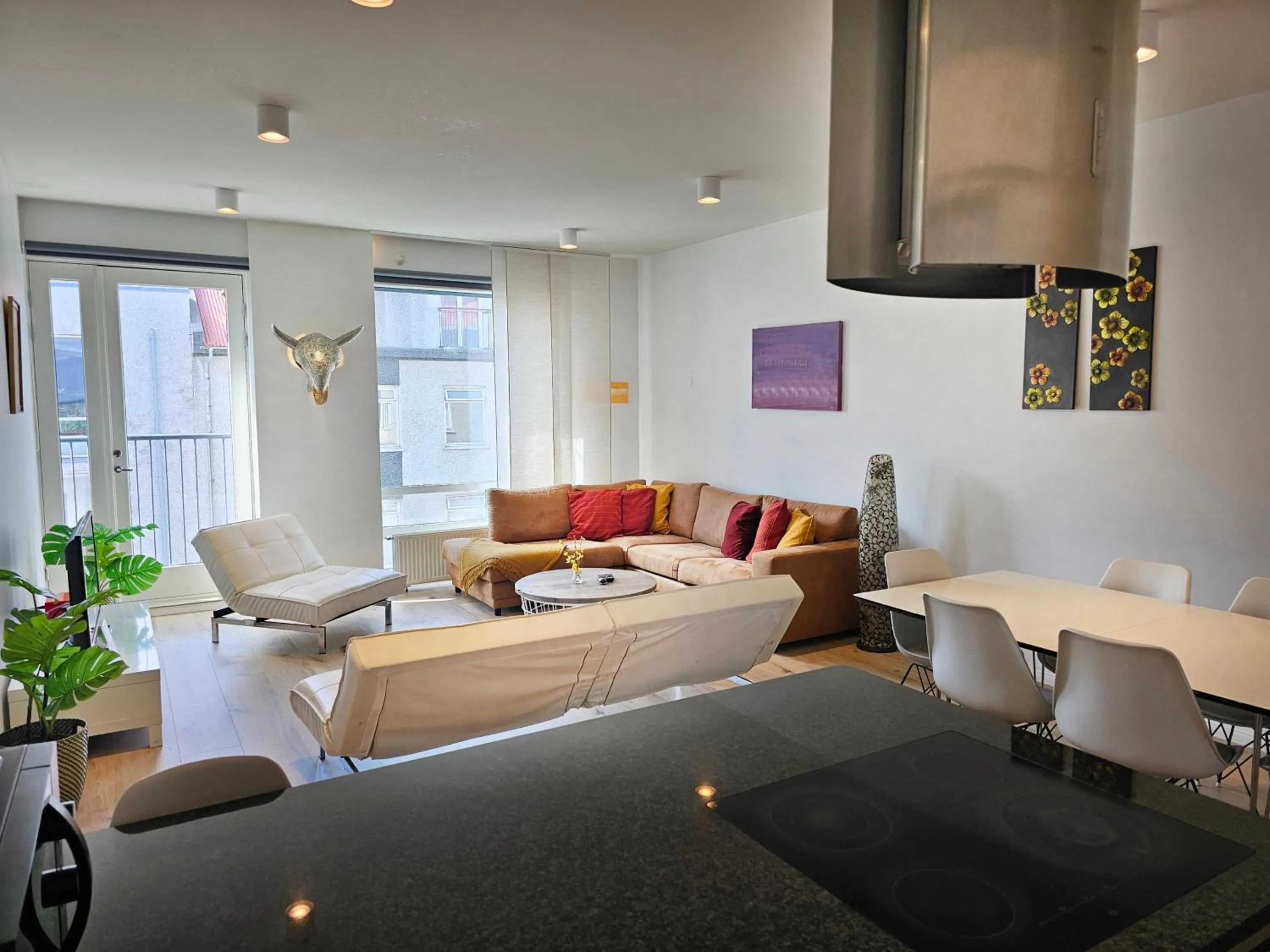 Living room in Reykjavik4You Apartments