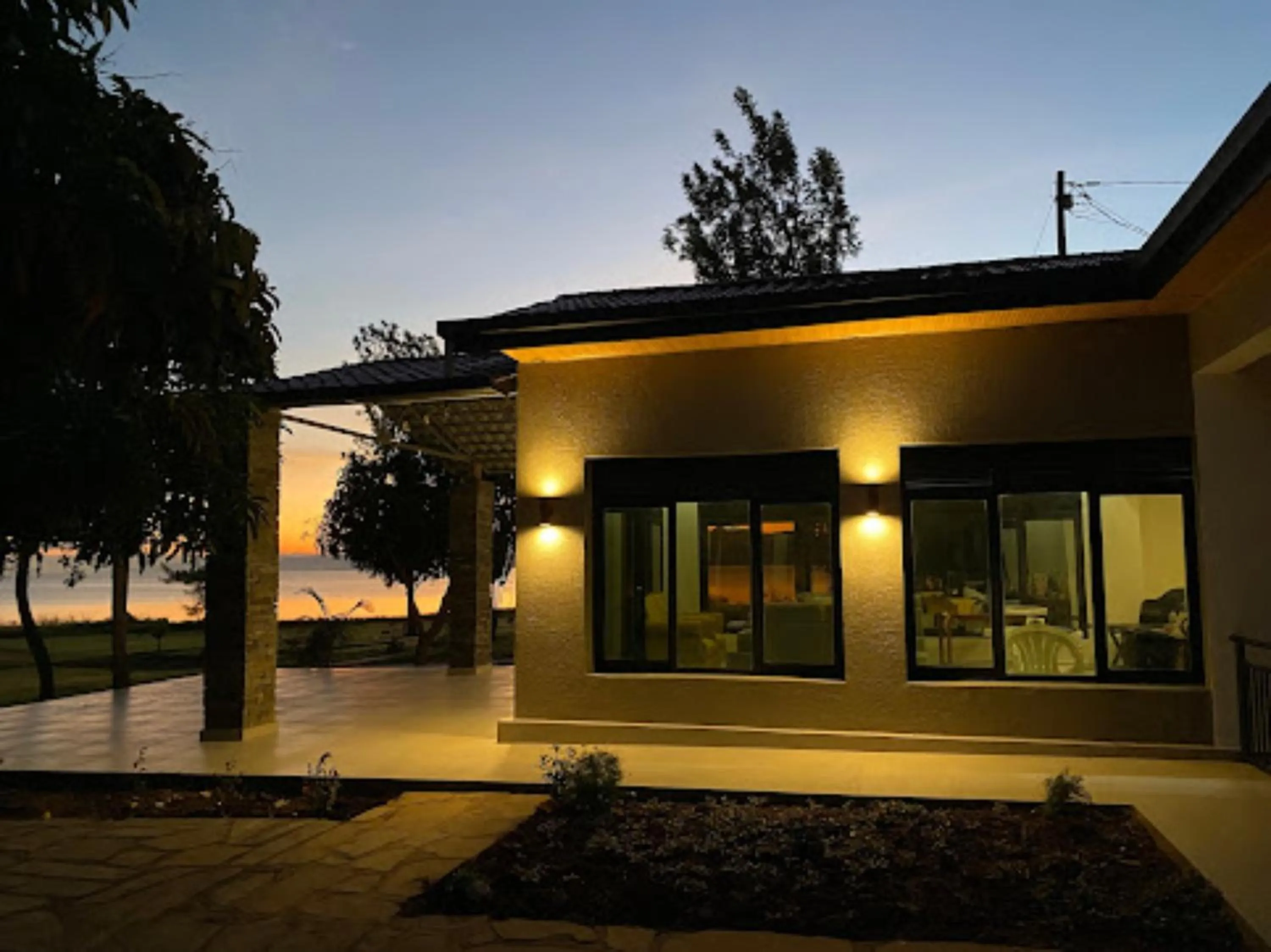 Property building in Maravilla Kivu Eco Resort