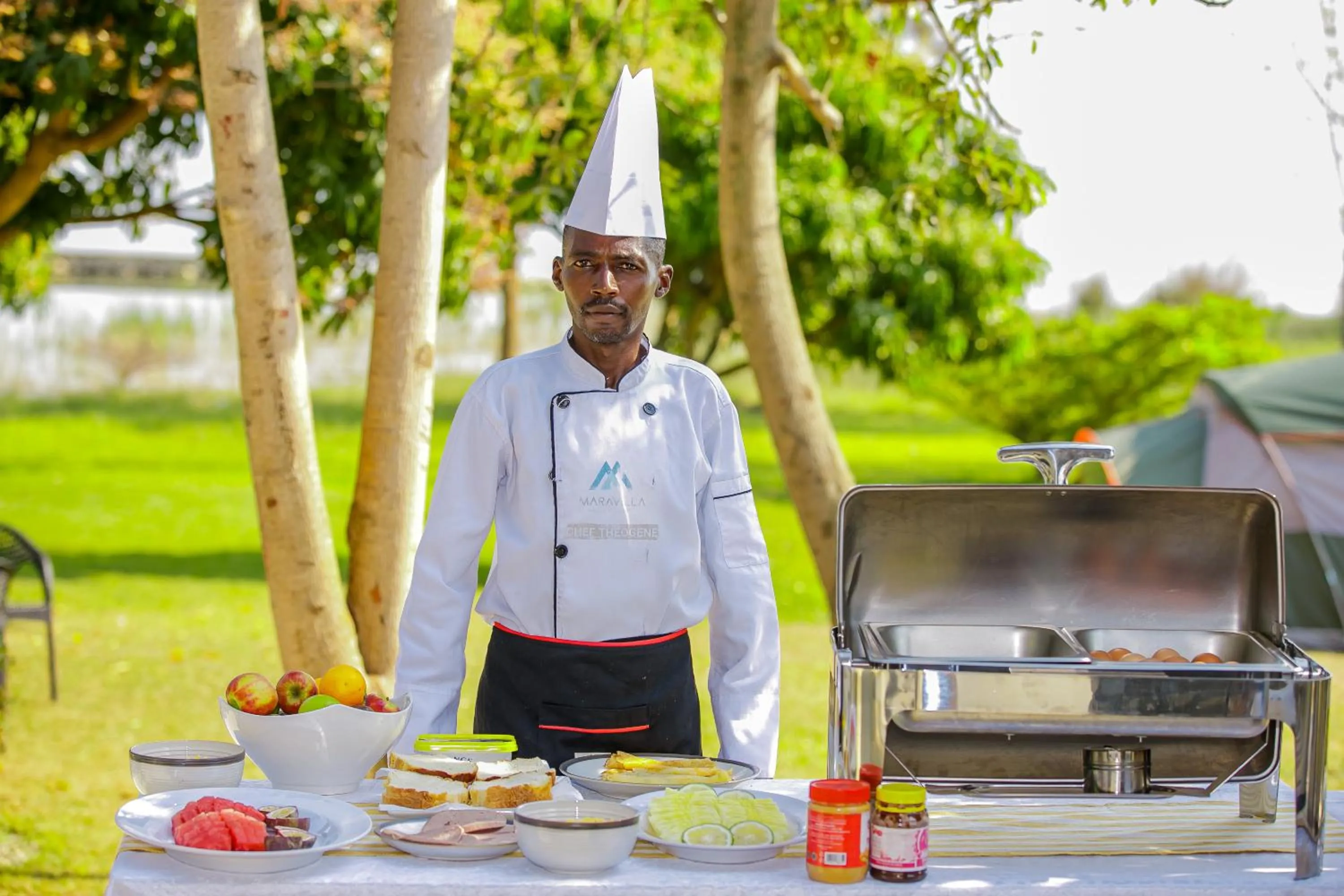 Food in Maravilla Kivu Eco Resort