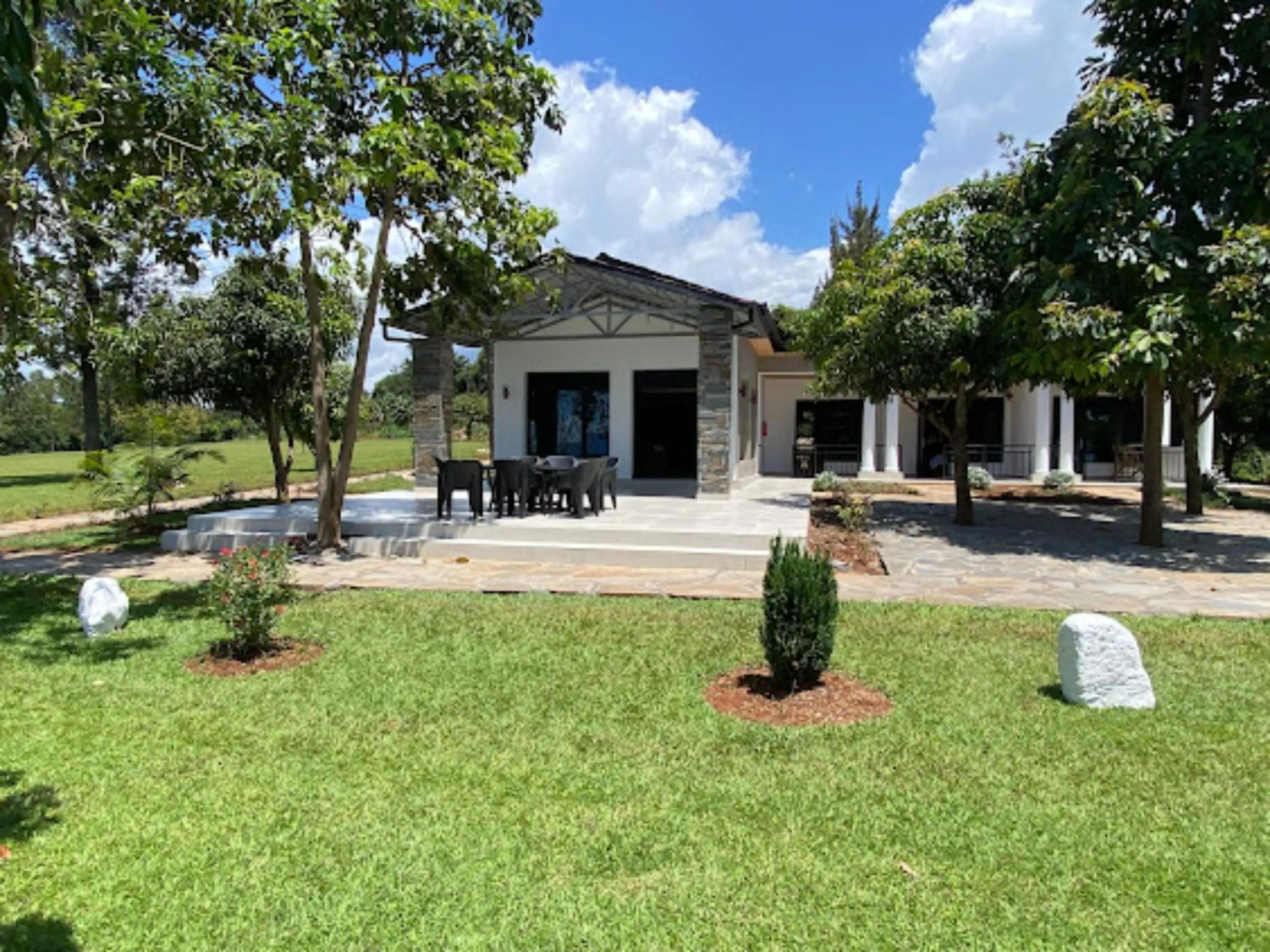 Property building in Maravilla Kivu Eco Resort